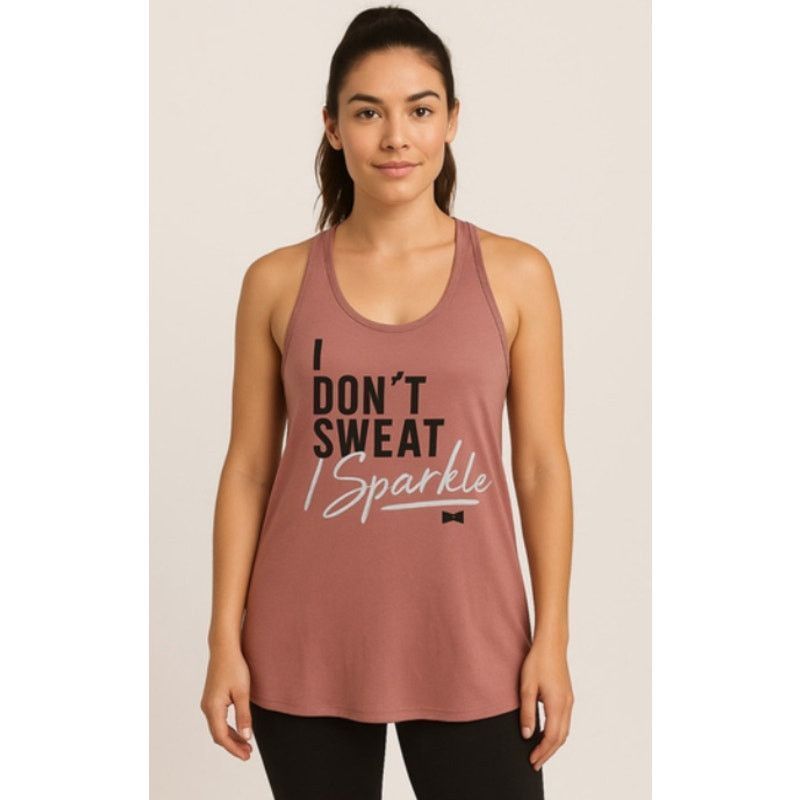 Other LadyBoss Swag Racerback Tank I Don’t Sweat I Sparkle XL Size XL / US 12-14 / IT 48-50 - 1 Thumbnail