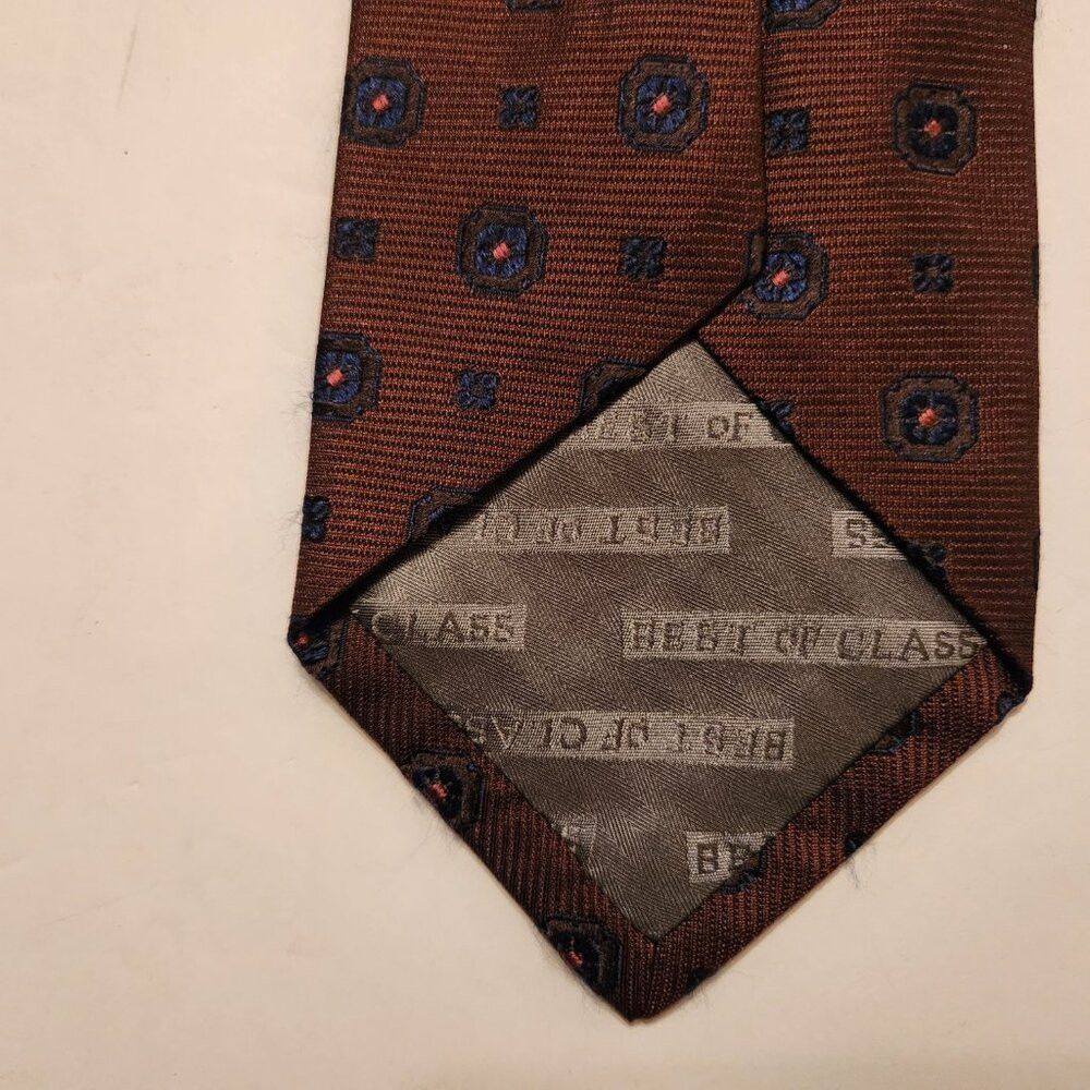 Robert Talbott Robert Talbot best of class mens new silk tie 3 3/4"X59 1/2" Size ONE SIZE - 3 Thumbnail