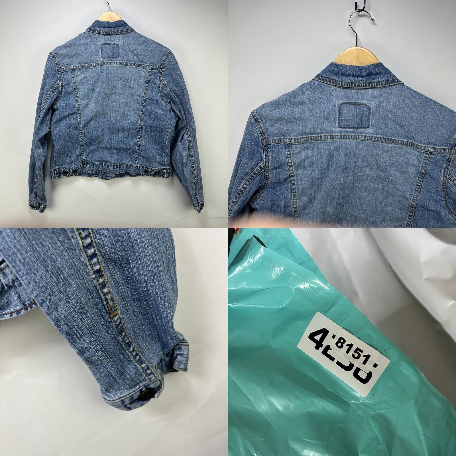 Levi's VINTAGE Levi's Denim Jacket Womens L Blue Denim Jacket Womens L Jeans Jacket Size L / US 10 / IT 46 - 8 Thumbnail