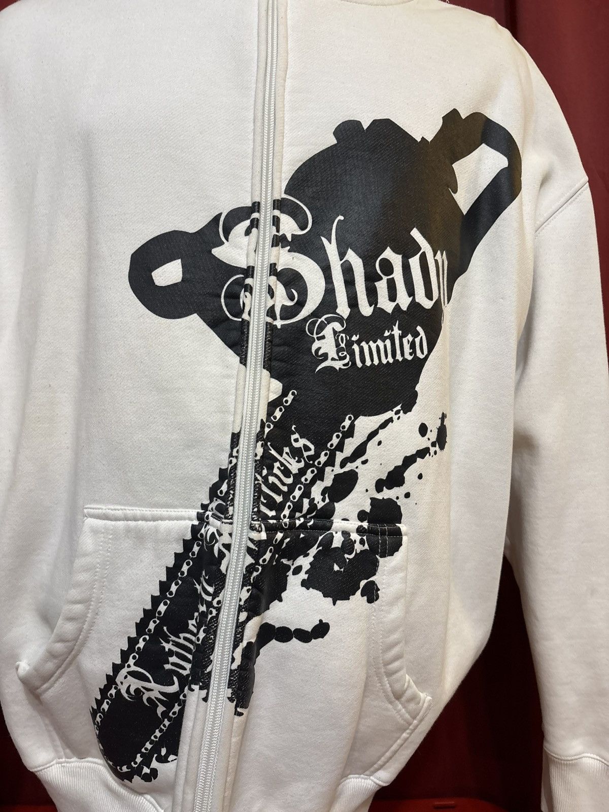 Shady Ltd Eminem Shady Ltd Hoodie Full Face Zip Up Hip Hop Grail Size US XL / EU 56 / 4 - 7 Thumbnail