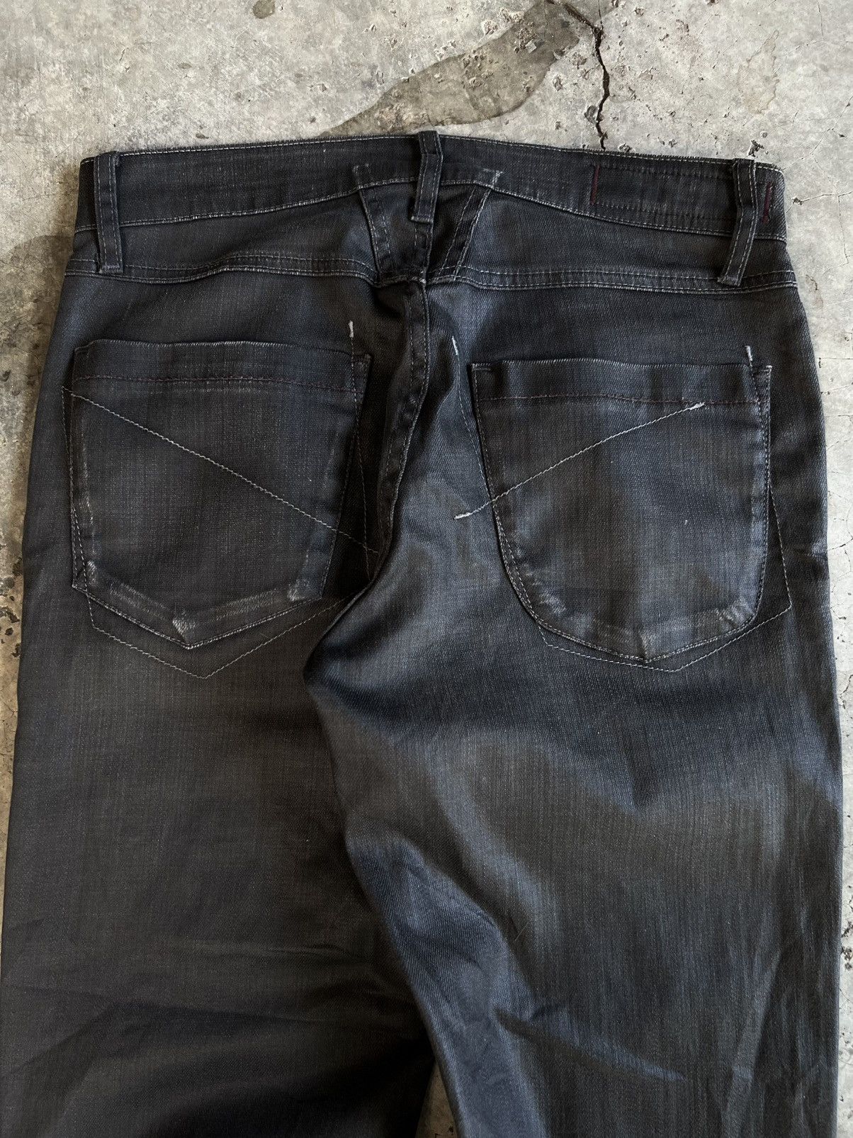 Marithe + Francois Girbaud Marithe Francois Girbaud Waxed Pants Size US 32 / EU 48 - 13 Thumbnail