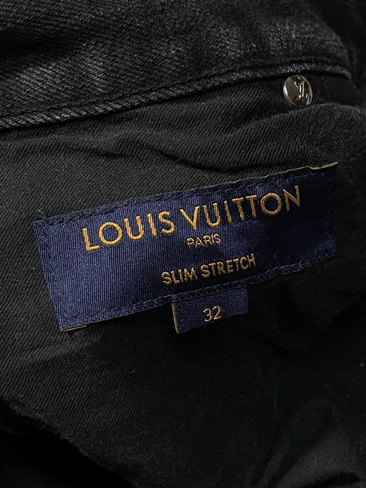 Louis Vuitton Louis Vuitton Slim Stretch Jean Size US 32 / EU 48 - 4 Thumbnail