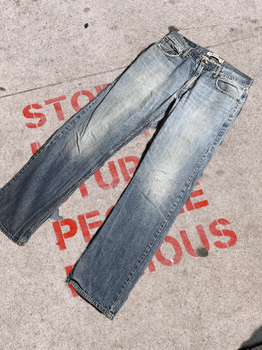 Levi's Vintage Denim Jeans Levi's 514 Button Mexico Straight Size US 34 / EU 50 - 1 Thumbnail