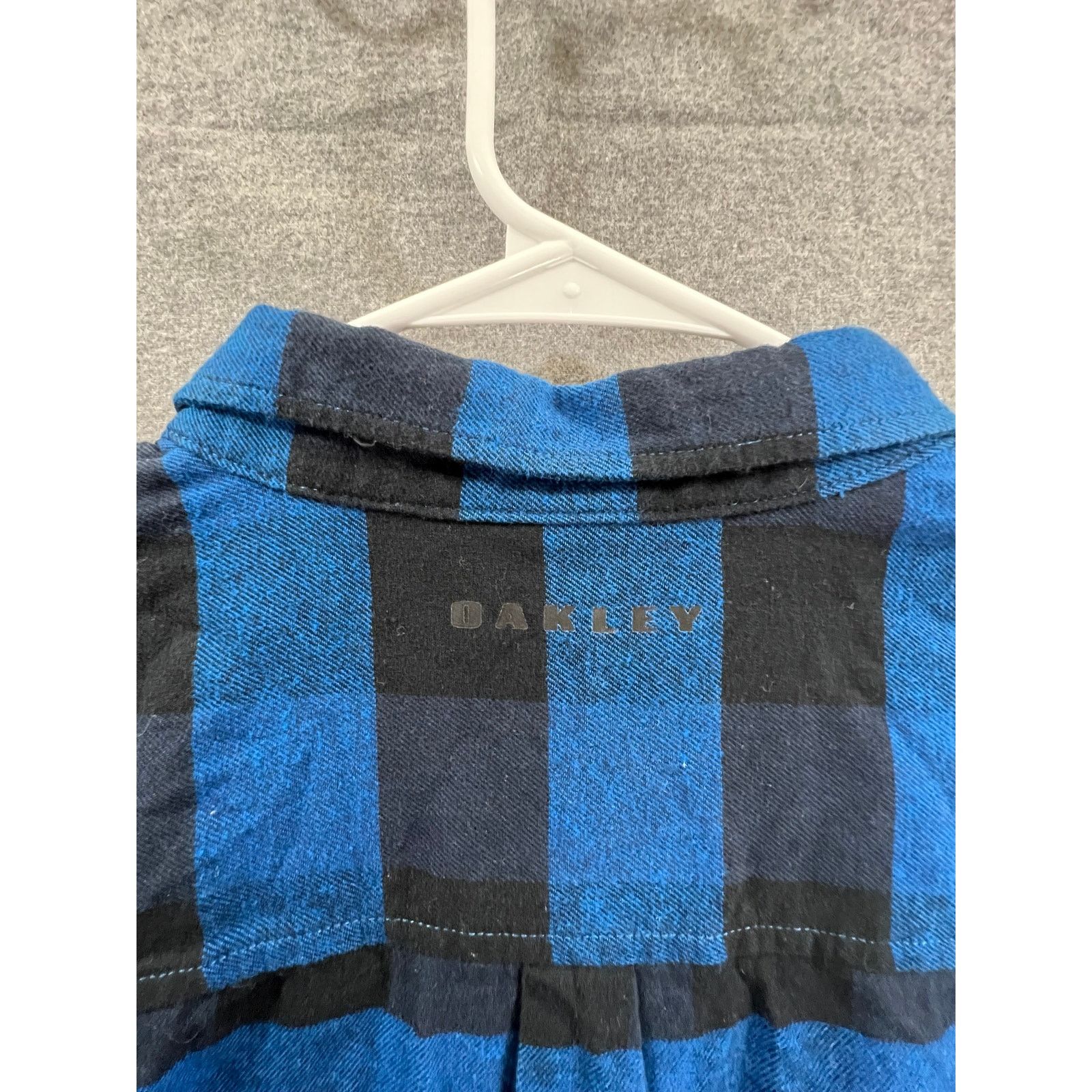 Oakley Oakley Shirt Adult Medium Checked Blue Black Button Up Size US M / EU 48-50 / 2 - 8 Thumbnail