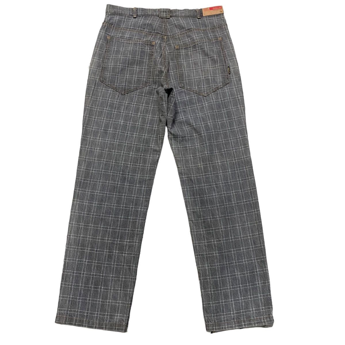 Vintage Vintage School Of Hard Knocks X Hoodlum Denim Baggy Jeans Size US 34 / EU 50 - 2 Thumbnail