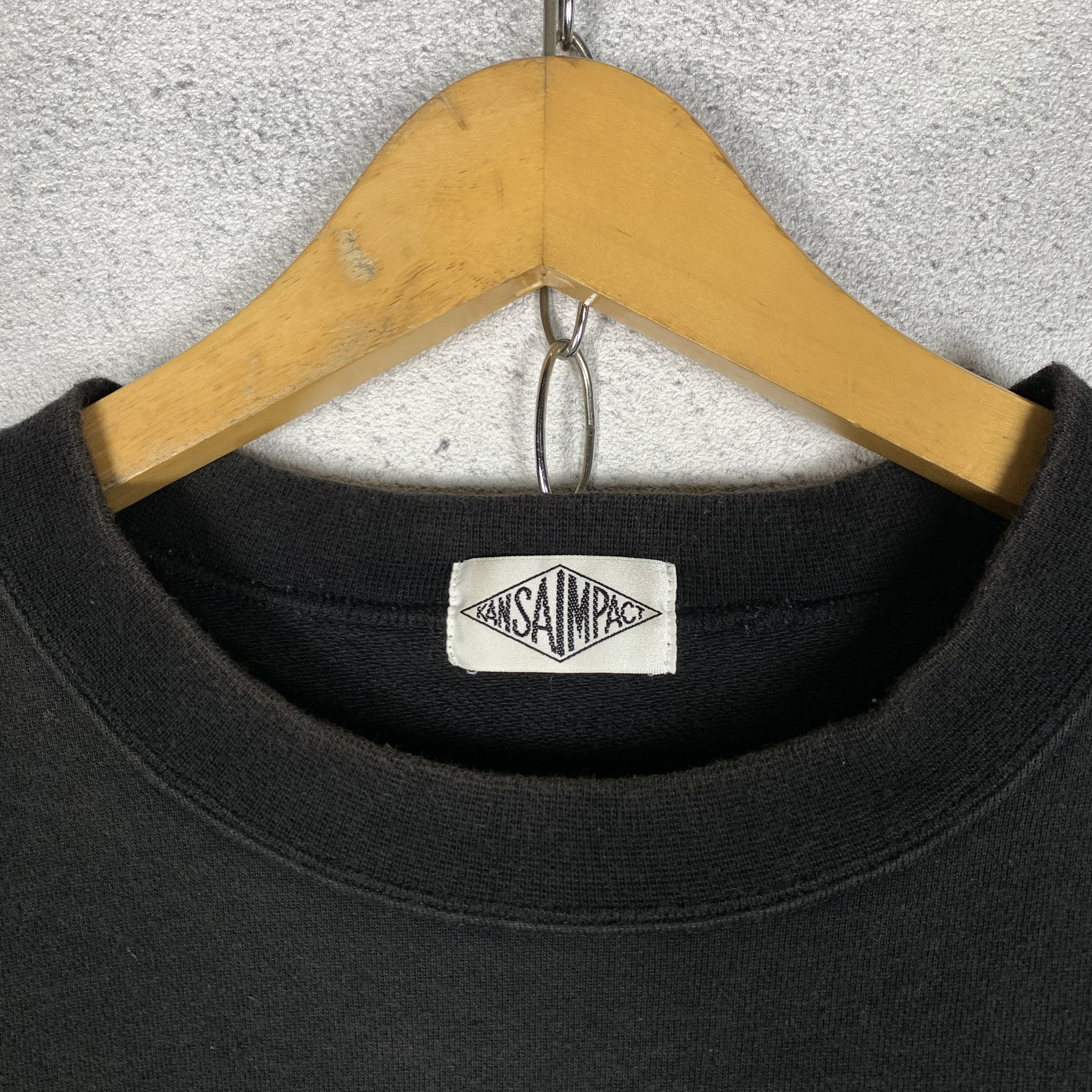 Kansai Yamamoto Vintage Kansai Impact Kansai Yamamoto Sweatshirt Crewneck Size US L / EU 52-54 / 3 - 7 Thumbnail