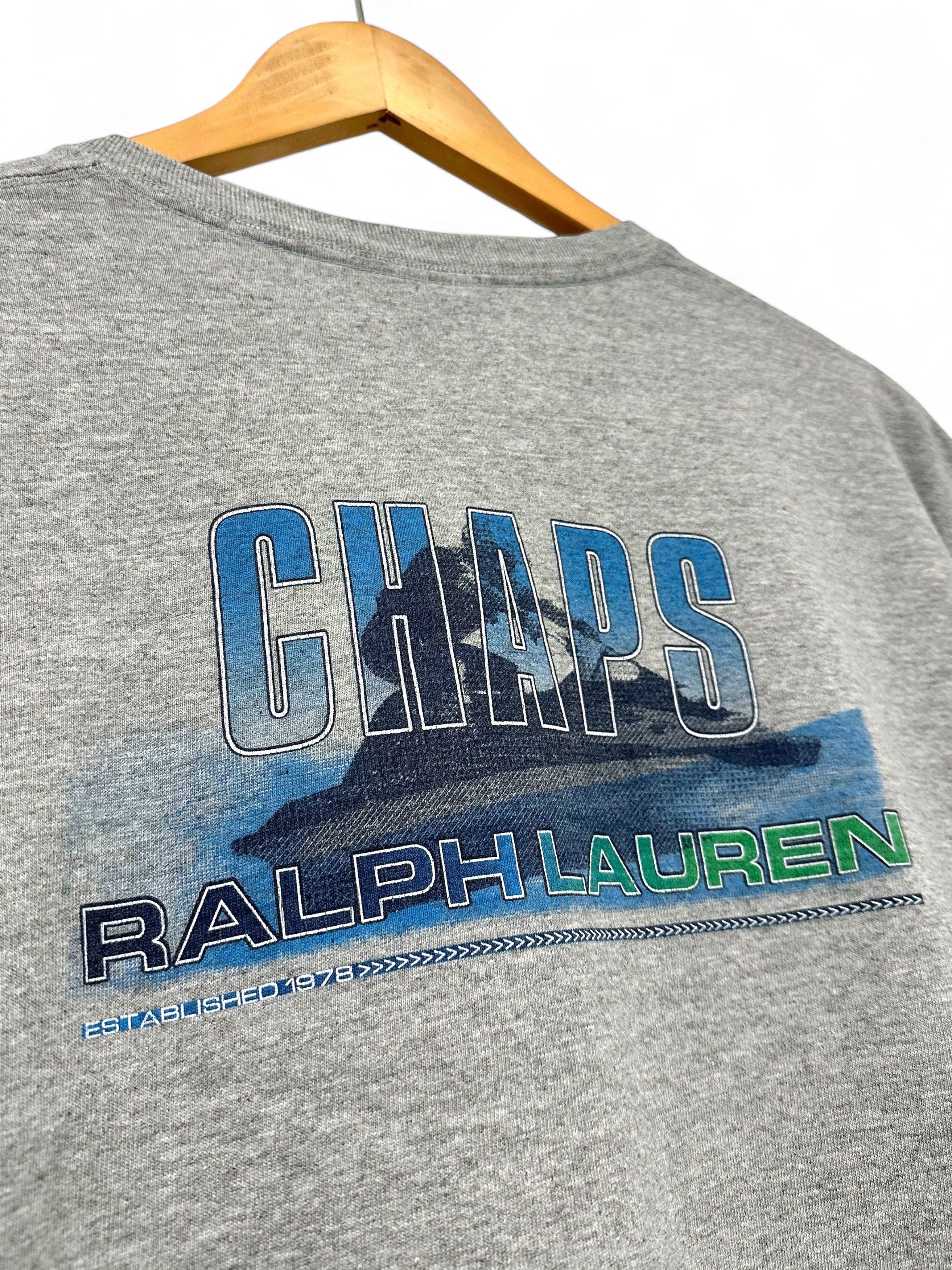 Chaps Ralph Lauren Chaps Ralph Lauren Vintage 90's Relaxed Fit T-shirt Size US L / EU 52-54 / 3 - 4 Thumbnail