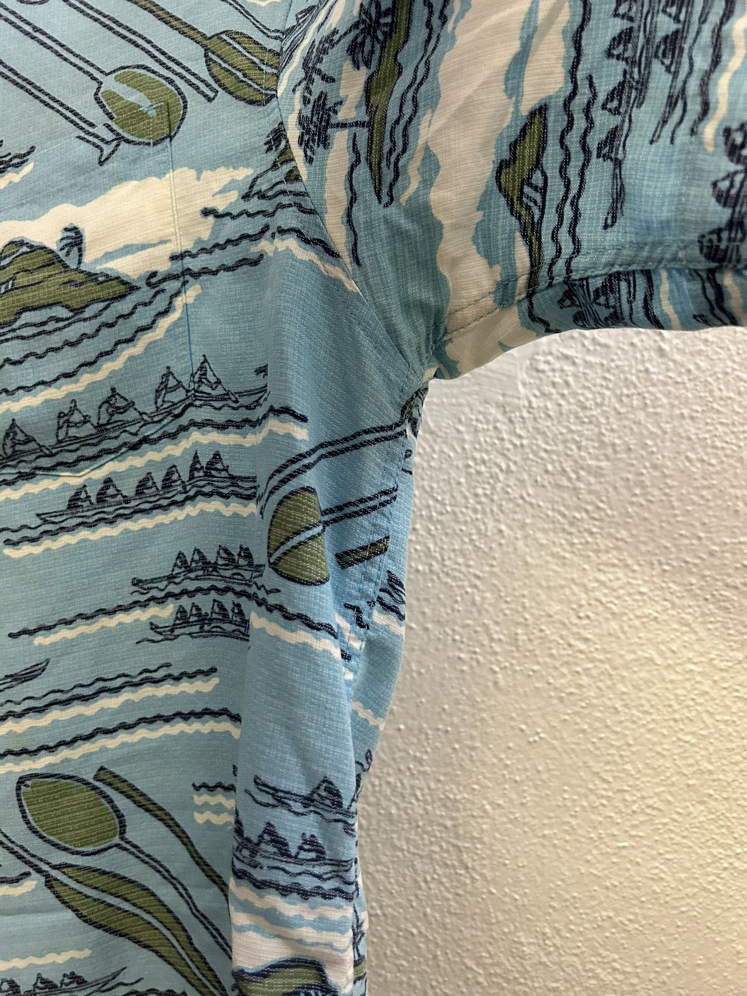 Kahala VINTAGE KAHALA HAWAII BLUE DIAMOND HEAD SHIRT SIZE L Size US L / EU 52-54 / 3 - 3 Thumbnail