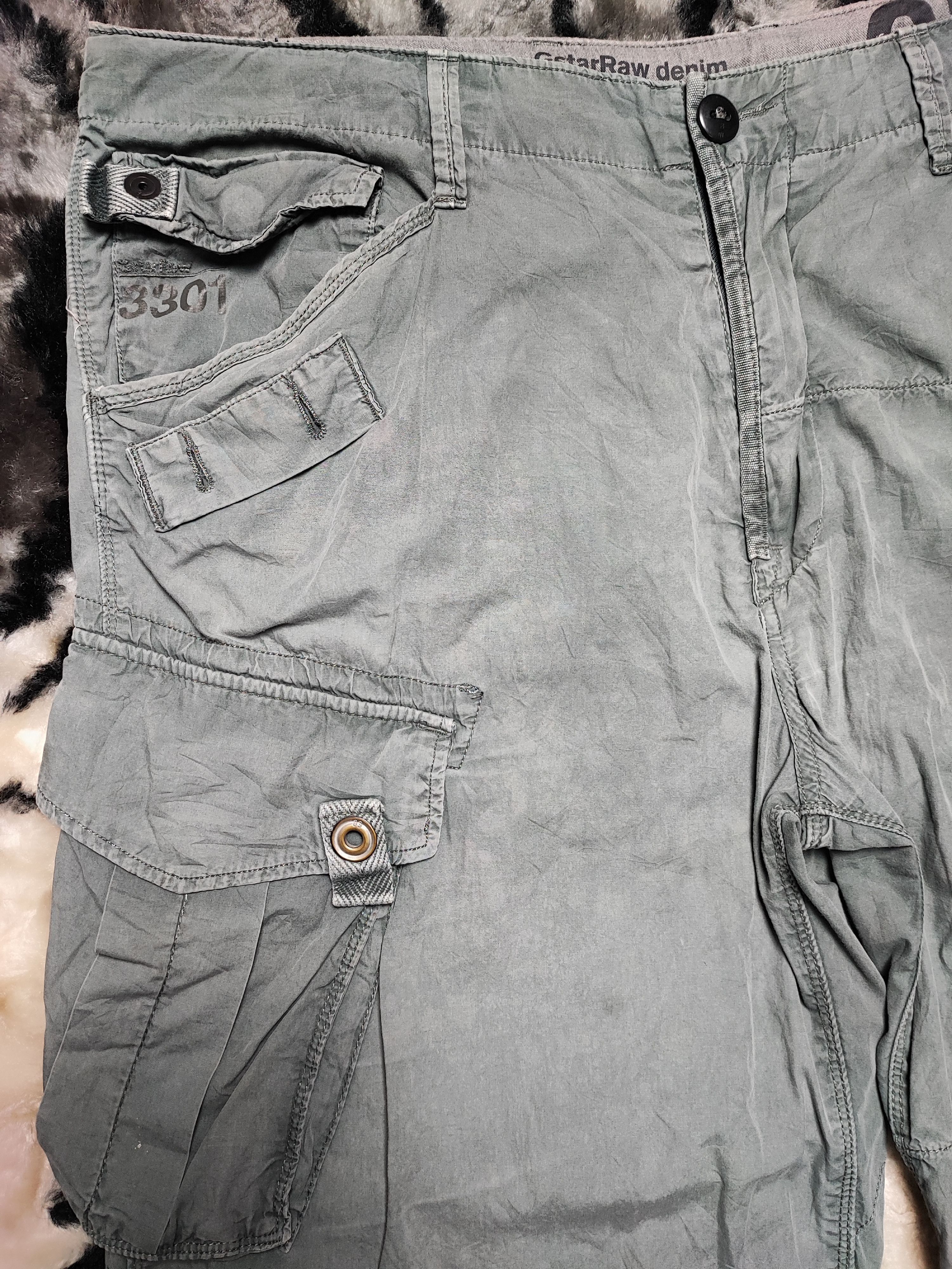 G-Star G Star Raw Cargo Shorts Prison Style Size US 40 / EU 56 - 5 Thumbnail