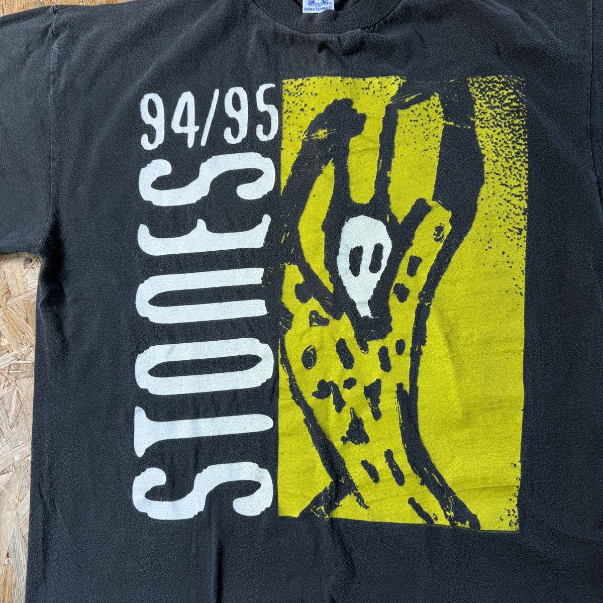 Vintage Rolling Stones 94/95 sierra standard promo tee tour shirt Size US XL / EU 56 / 4 - 7 Thumbnail