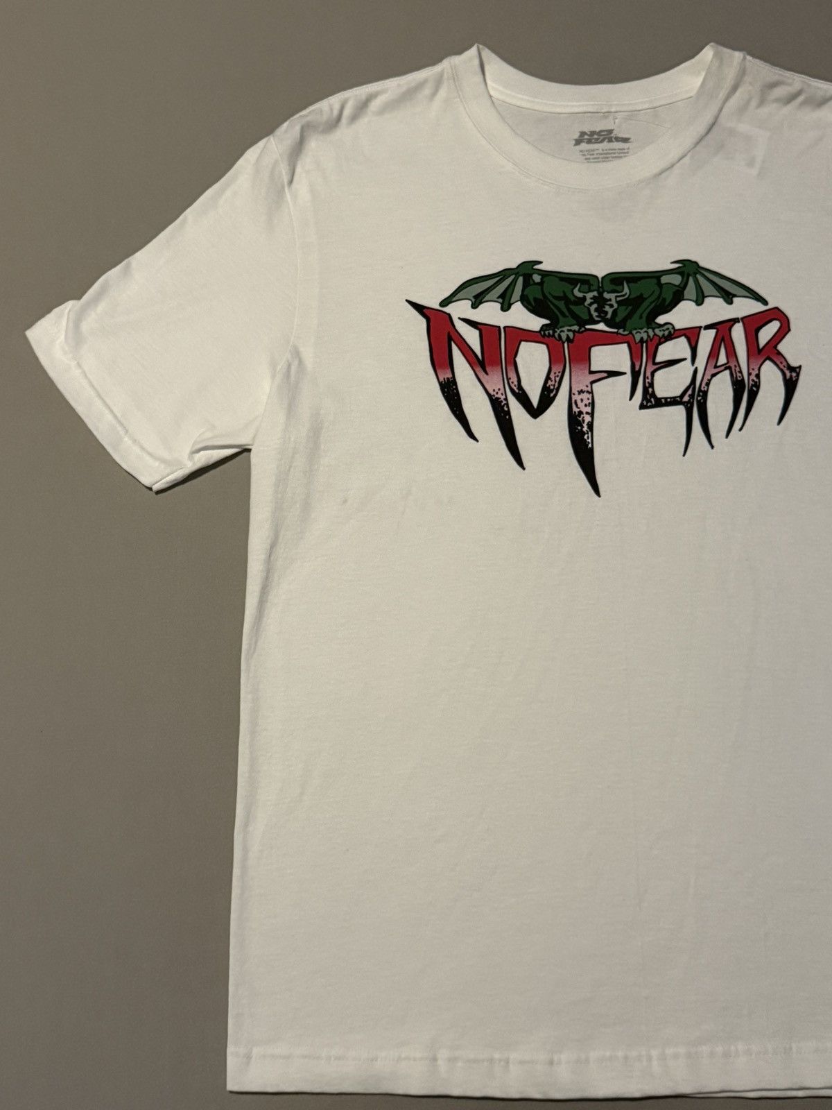 No Fear No Fear Gargoyle Graphic Tee T-Shirt Brand New DS Size US L / EU 52-54 / 3 - 3 Thumbnail