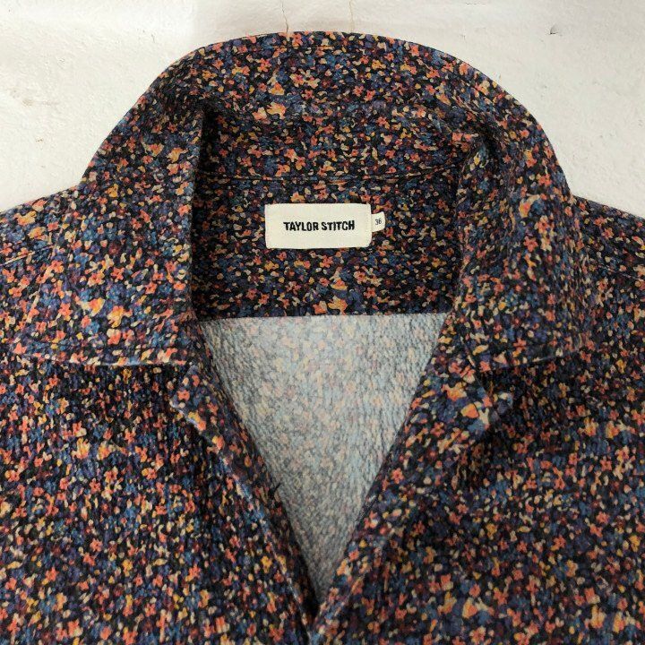 Taylor Stitch The Short Sleeve Hawthorne in Flower Field Size US XS / EU 42 / 0 - 3 Thumbnail