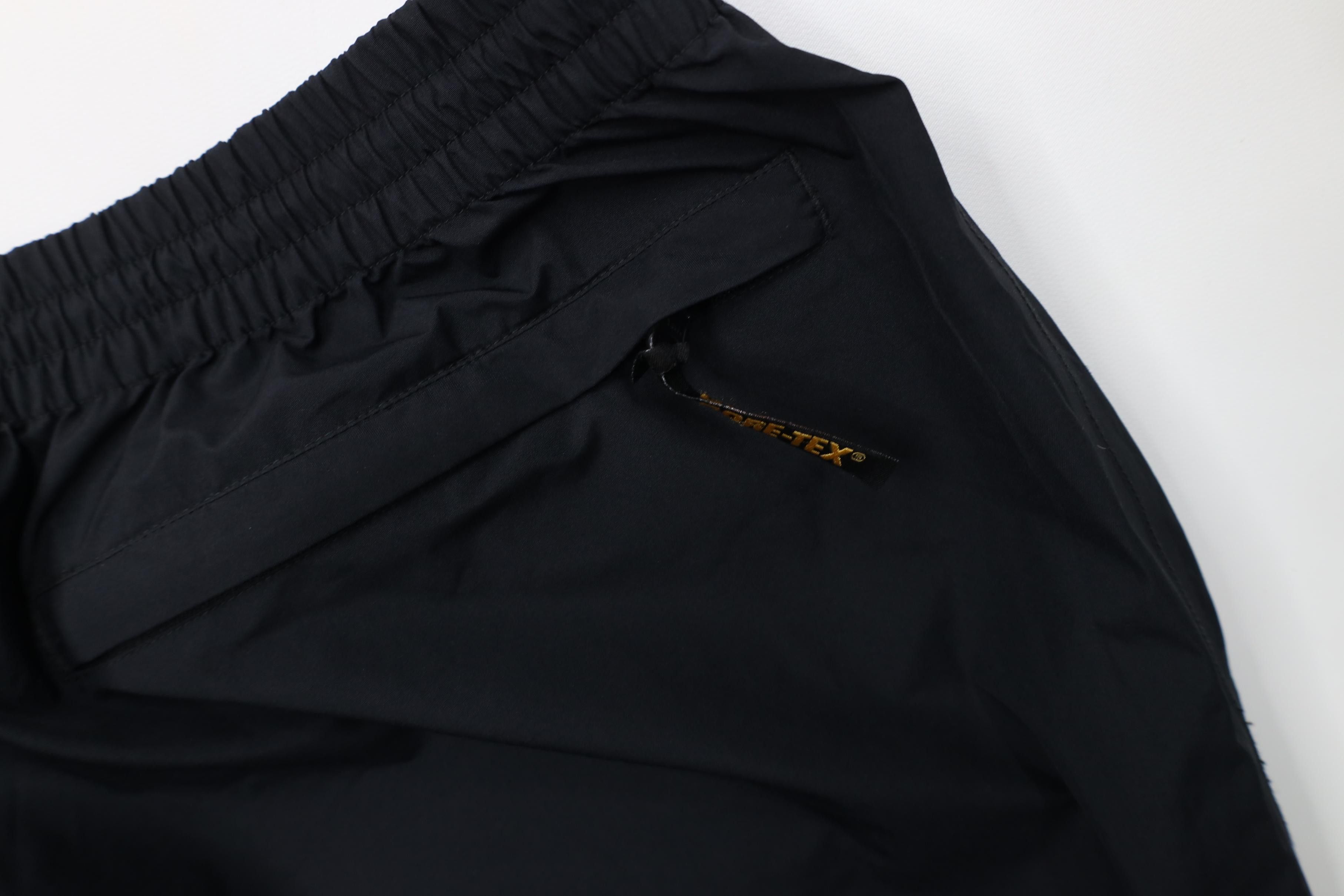 Cabelas Vintage Cabelas Goretex Paclite Wide Leg Rain Pants Black Size US 38 / EU 54 - 13 Thumbnail