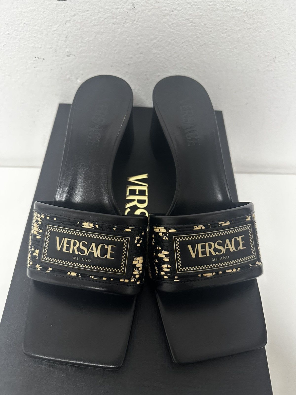 Versace Versace Theia Barocco Mules Size US 9 / IT 39 - 4 Thumbnail