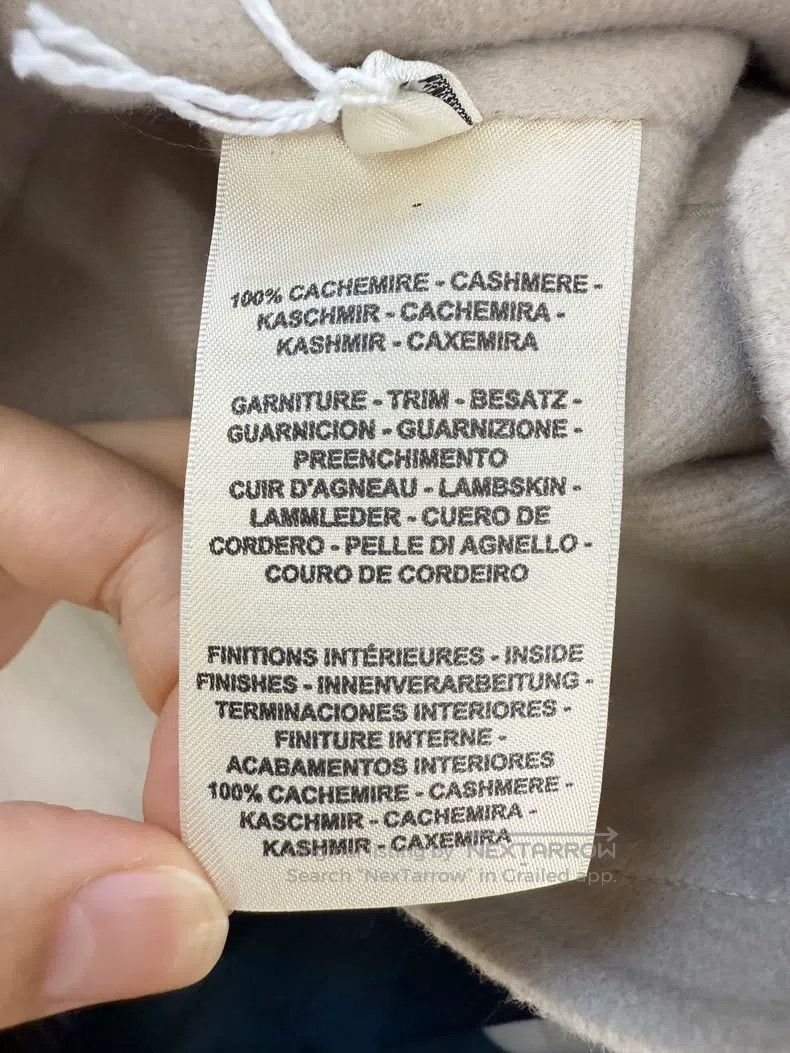 Hermes Hermes Short Cashmere Coat Size XXS / US 00 / IT 34 - 4 Thumbnail