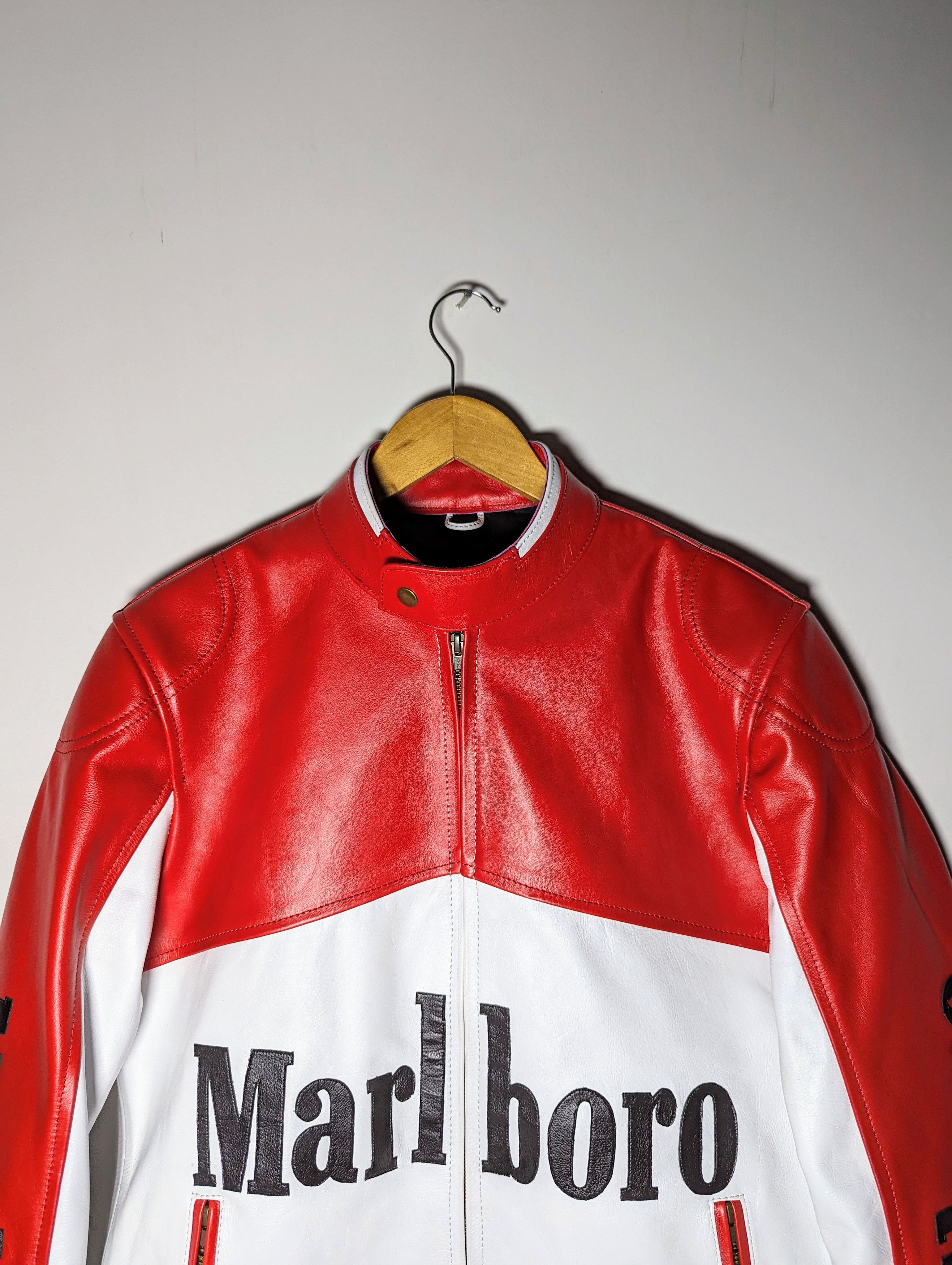 Formula 1 🔥🔥 Marlboro Leather Jacket RARE STREETWEAR Size US L / EU 52-54 / 3 - 5 Thumbnail