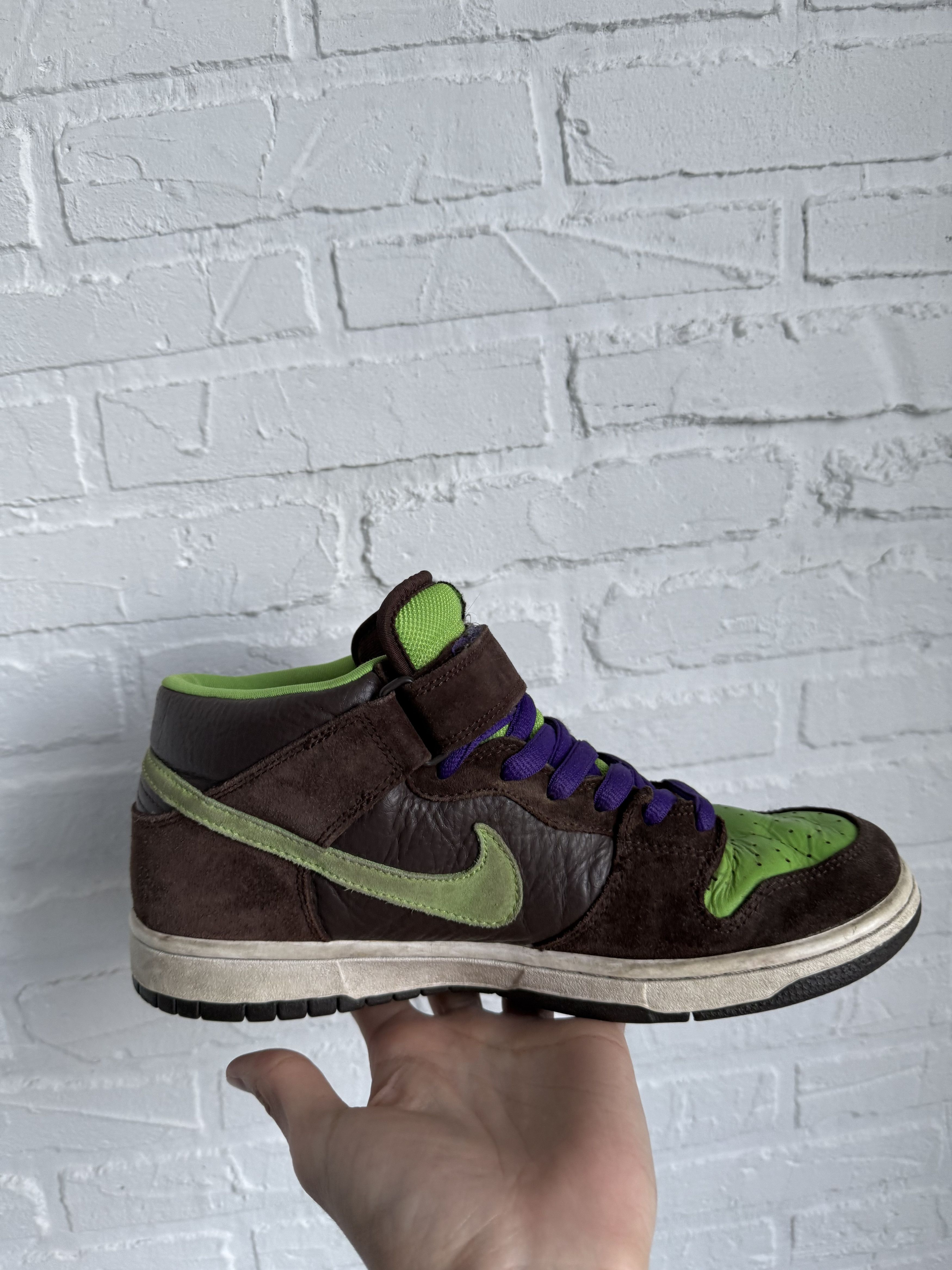 Nike Nike Dunk Pro SB Mid Donatello 314383-231 Size US 9.5 / EU 42-43 - 3 Thumbnail
