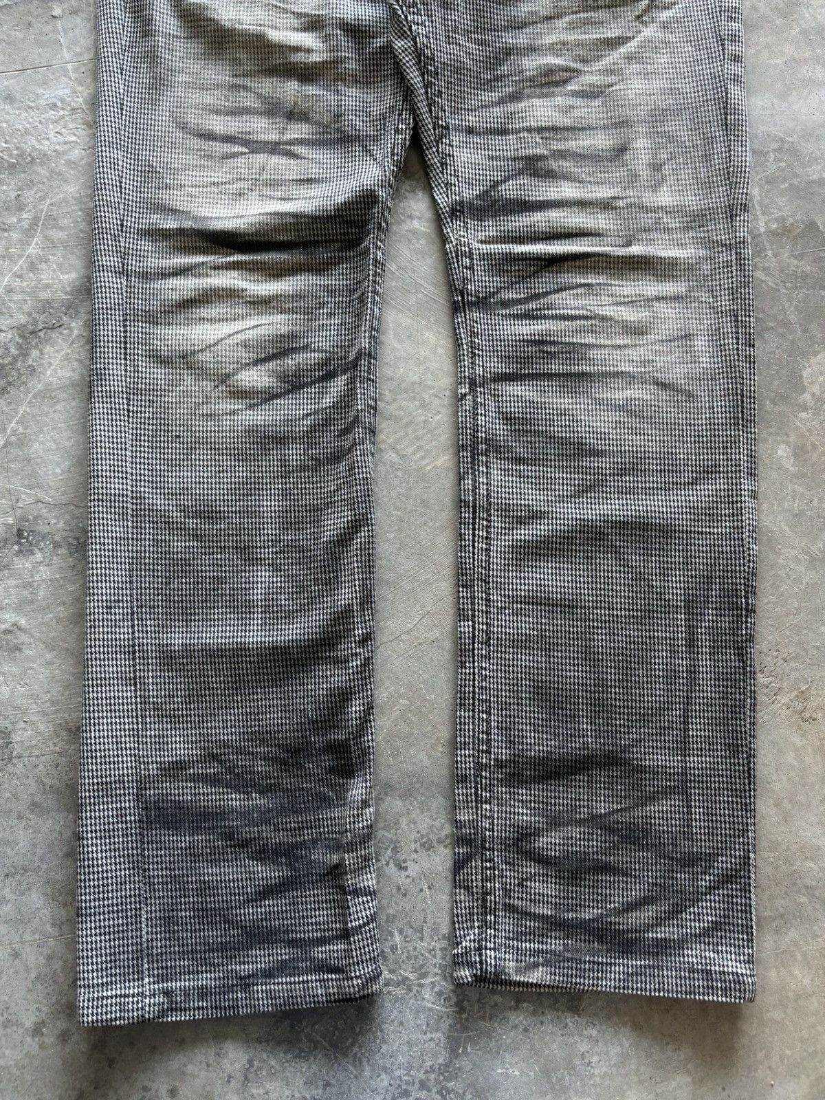 20471120 × Hysteric Glamour × semanticdesign SEMANTIC DESIGN WAXED WHISKERED PUNK STUDDED SKULL GOTHIC Size US 33 - 10 Thumbnail