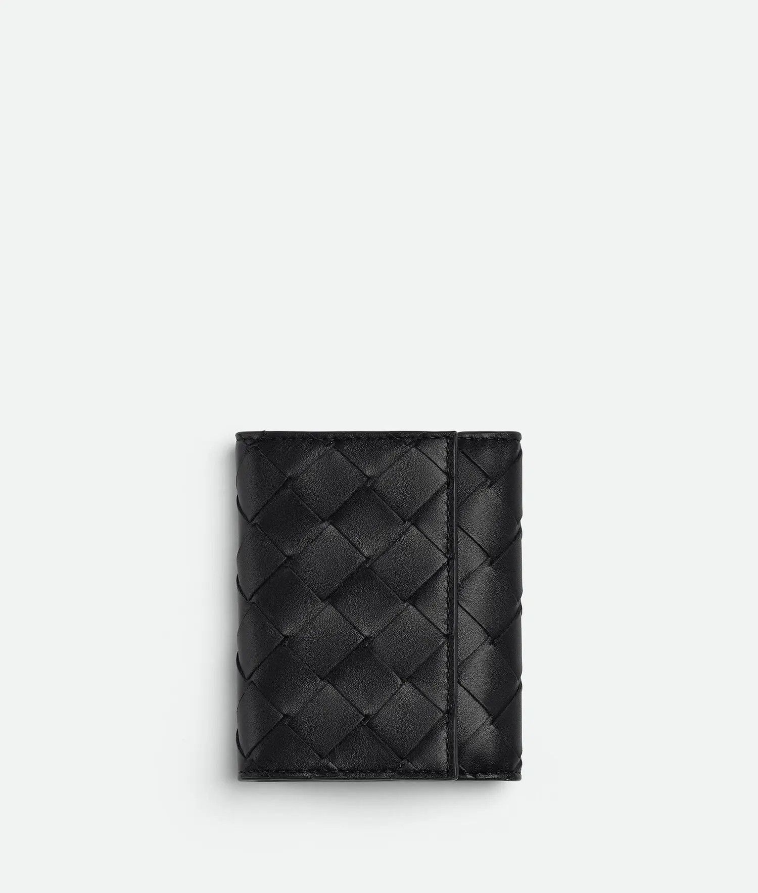 Bottega Veneta o1n1vont1124 Size: OS / Bi-Fold Card Case in Black Size ONE SIZE - 1 Thumbnail
