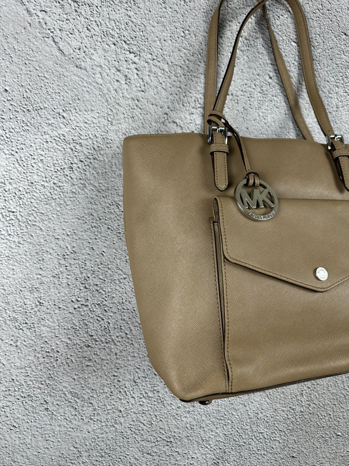 Michael Kors Michael Kors Woman’s Shoulder Bag Tote Beige Old Money Size ONE SIZE - 3 Thumbnail
