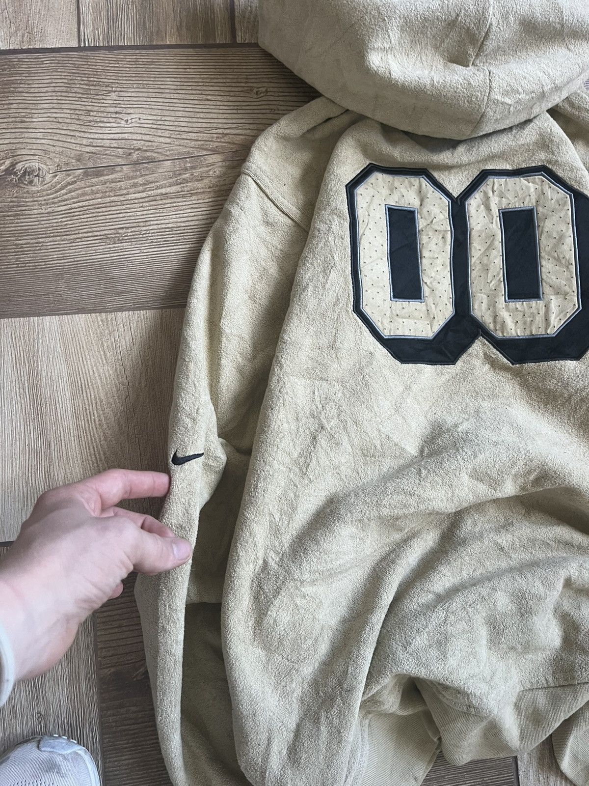 Nike Nike “BG” Hoodie – Beige / Vintage Wash Size US L / EU 52-54 / 3 - 7 Thumbnail