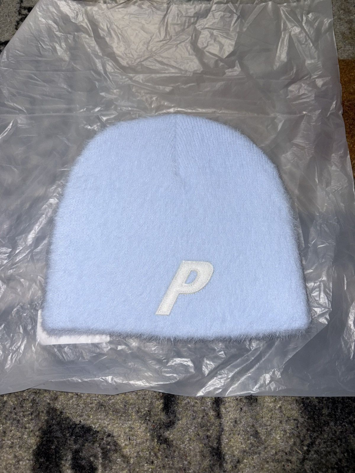 Palace Palace Faux Mohair P Nein Cuff Beanie Size ONE SIZE - 1 Thumbnail
