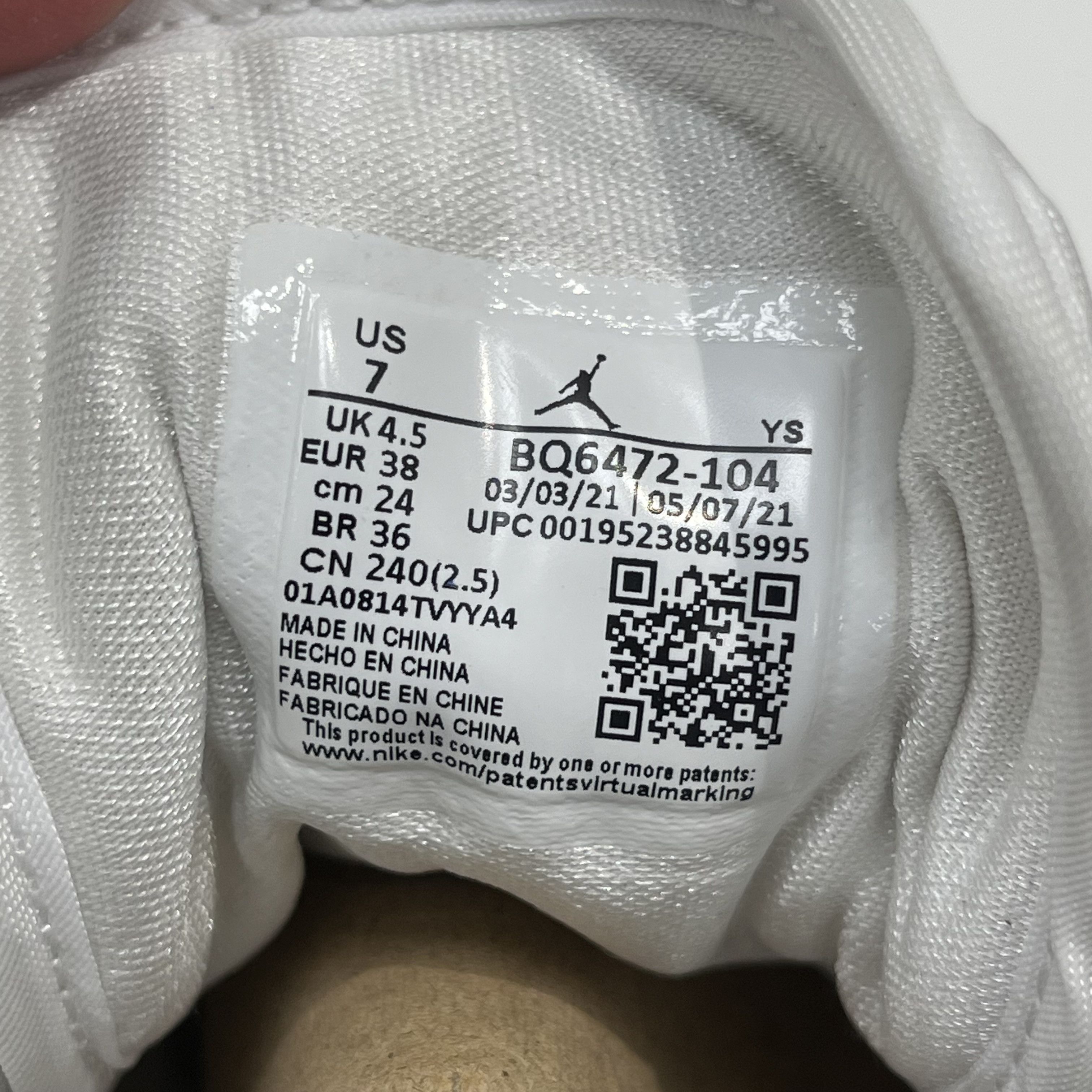 Nike Air jordan 1 Mid Kentucky Blue (W) Size US 7 / IT 37 - 6 Thumbnail