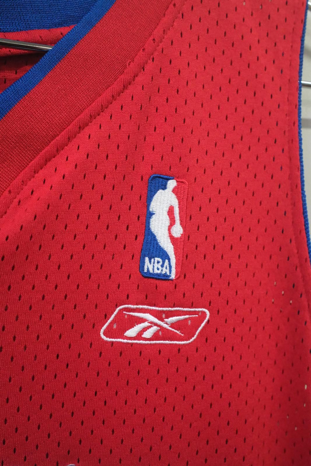 Reebok 04' Reebok Detroit Pistons Hamilton #32 Basketball Jersey Size ONE SIZE - 5 Thumbnail