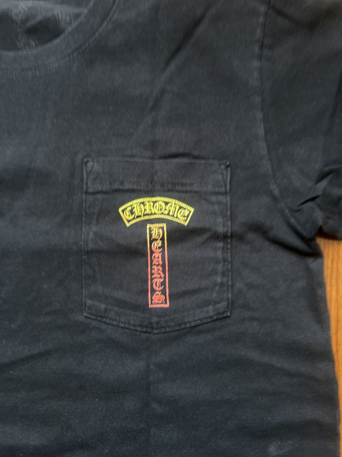Chrome Hearts Chrome Heart Yellow Orange Gradient Tee Size S Size US S / EU 44-46 / 1 - 3 Thumbnail