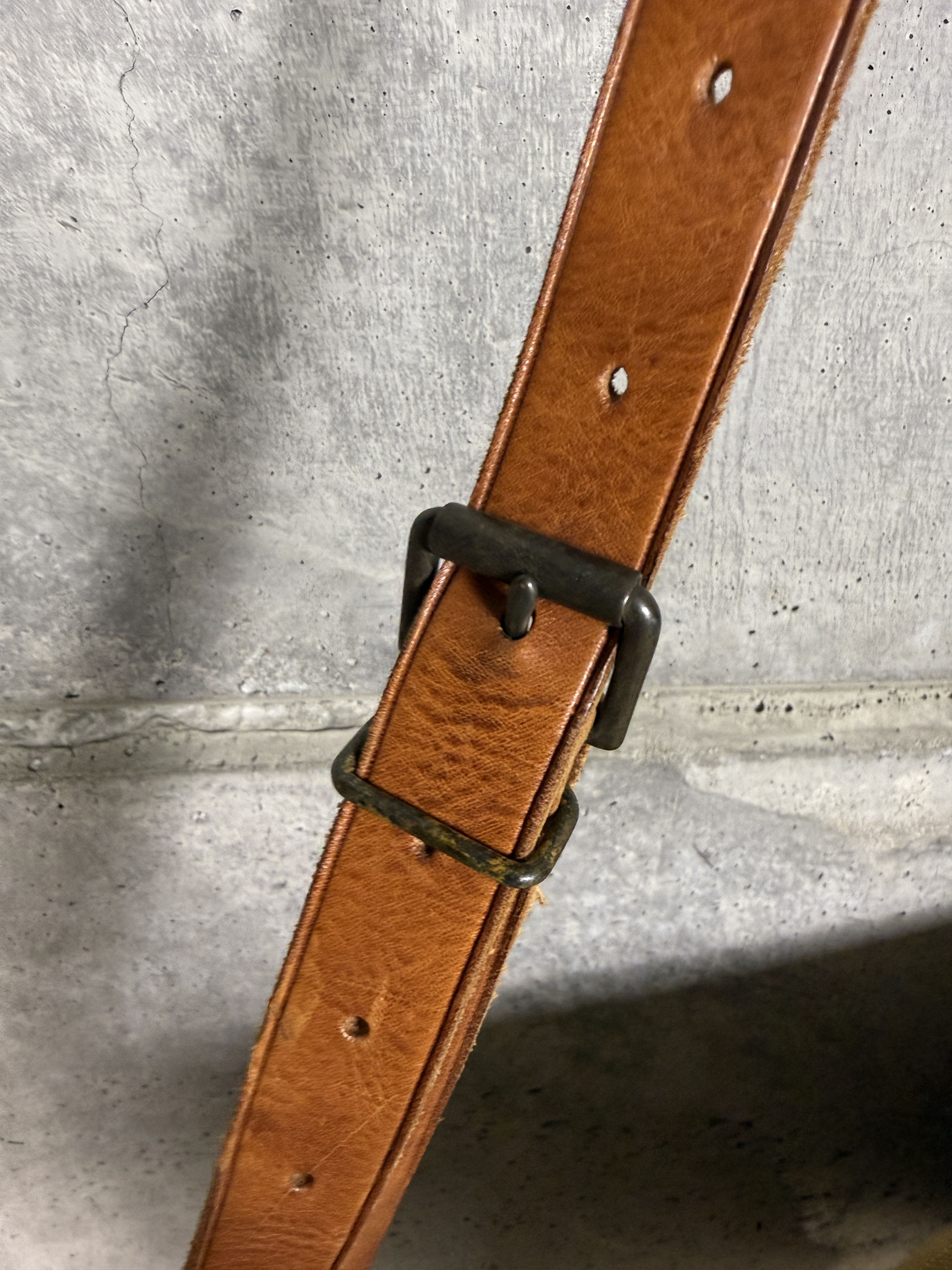 RRL Ralph Lauren RRL Ralph Lauren Canvas Leather Messenger Bag double rl Size ONE SIZE - 6 Thumbnail