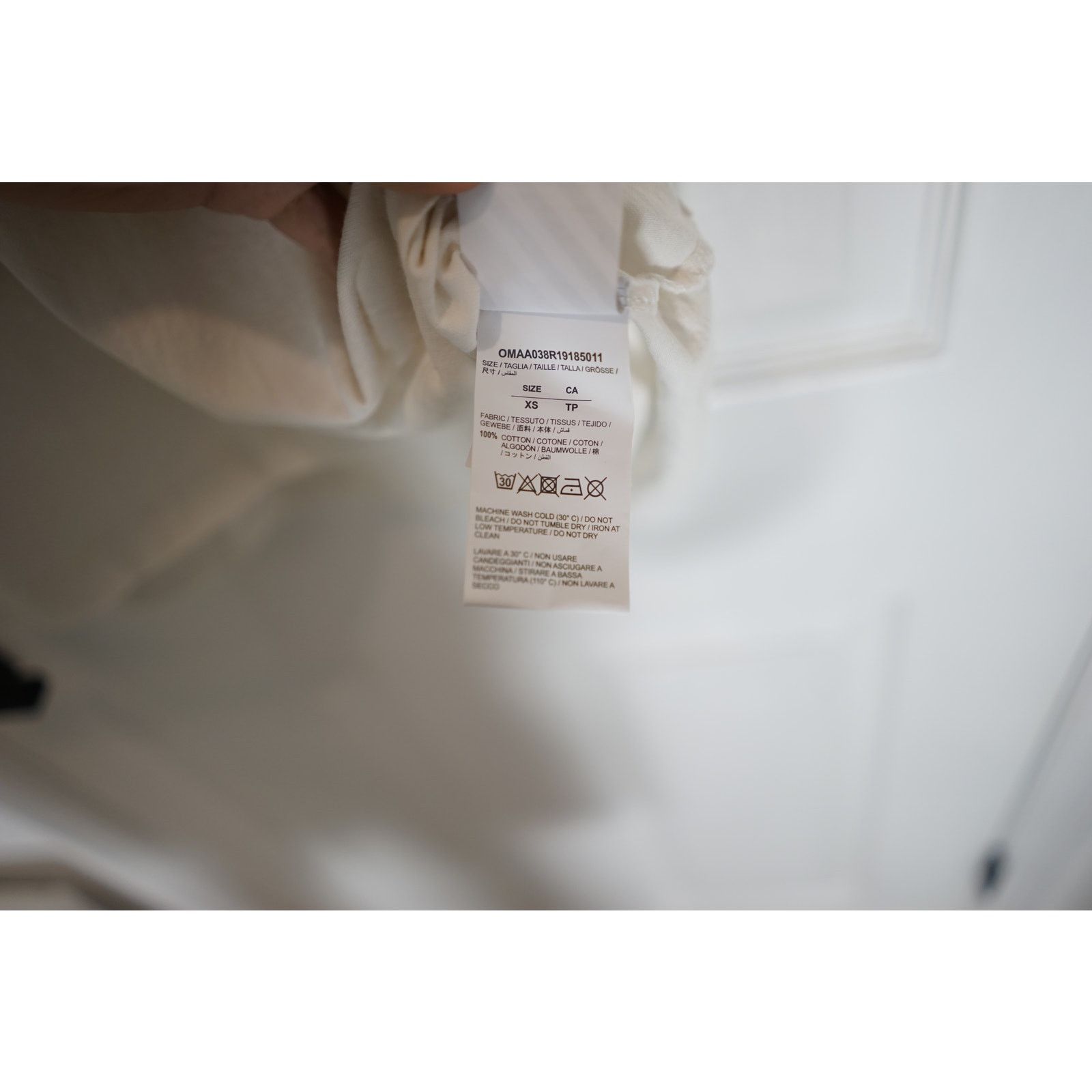 Off-White OFF-WHITE - White Impressionism Boat Tee / XS Size US XS / EU 42 / 0 - 6 Thumbnail
