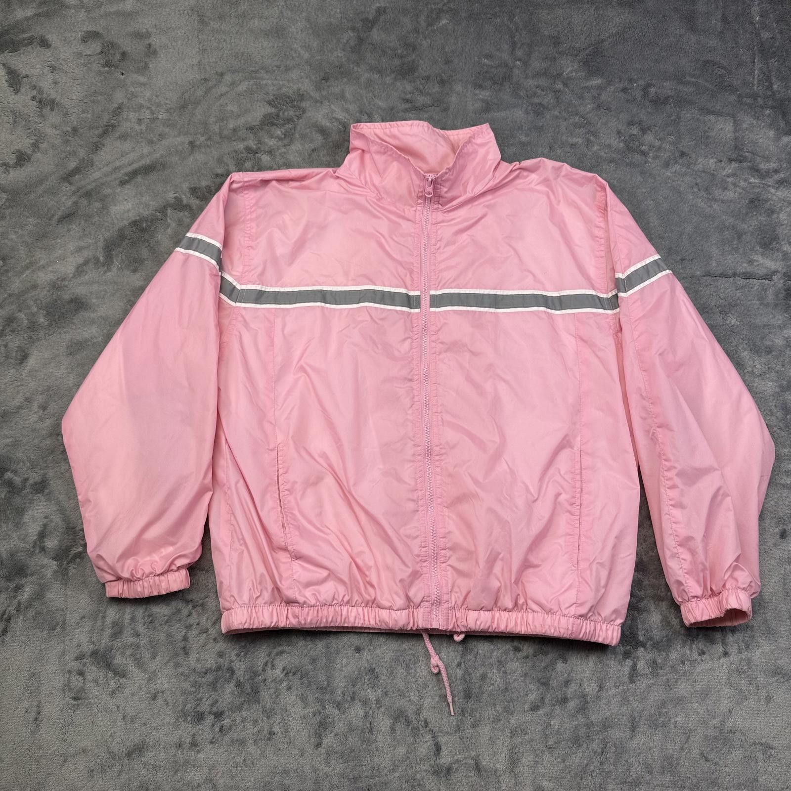 Other Rebecca Malone Full Zip Lightweight Pink Jacket Size XL / US 12-14 / IT 48-50 - 1 Thumbnail