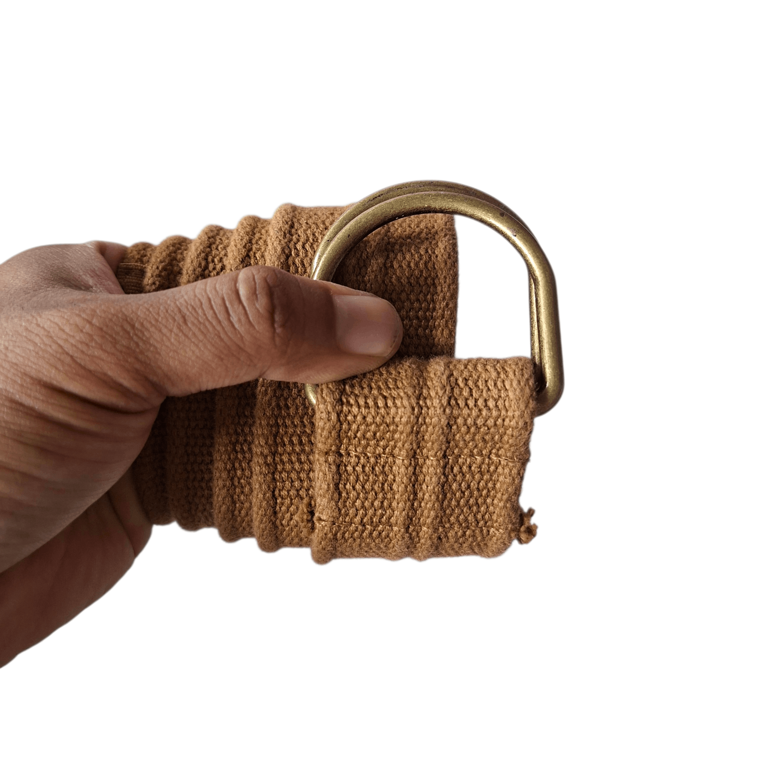 Old Navy 💥 Old navy solid brass military style canvas webbing belt Size ONE SIZE - 3 Thumbnail