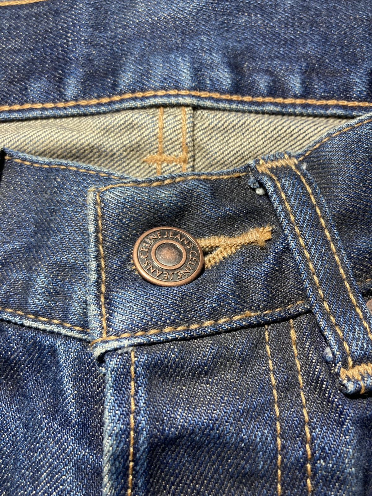Celine AW24 Celine Indigo Dark Wash Straight Leg Kurt Jeans Hedi Size US 26 / EU 42 - 3 Thumbnail