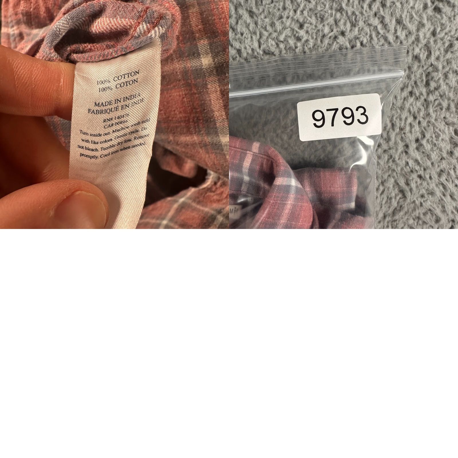 Faherty Faherty Shirt Men's Medium Plaid Flannel Button Down Long Sleeve Stretch Size US M / EU 48-50 / 2 - 8 Thumbnail