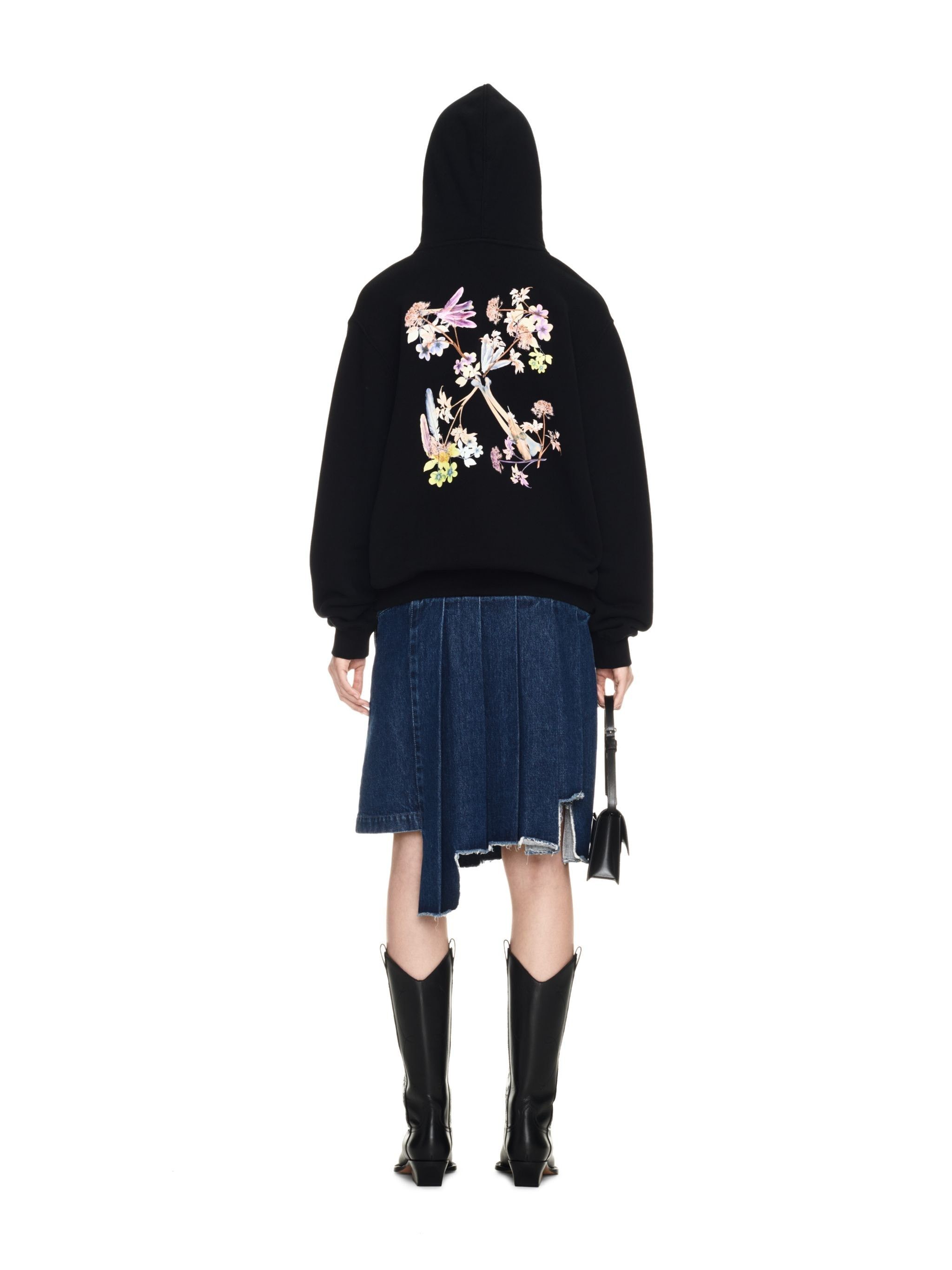 Off-White o1s22i1n0824 X-Ray Arrow Hoodie in Black Size S / US 4 / IT 40 - 4 Thumbnail