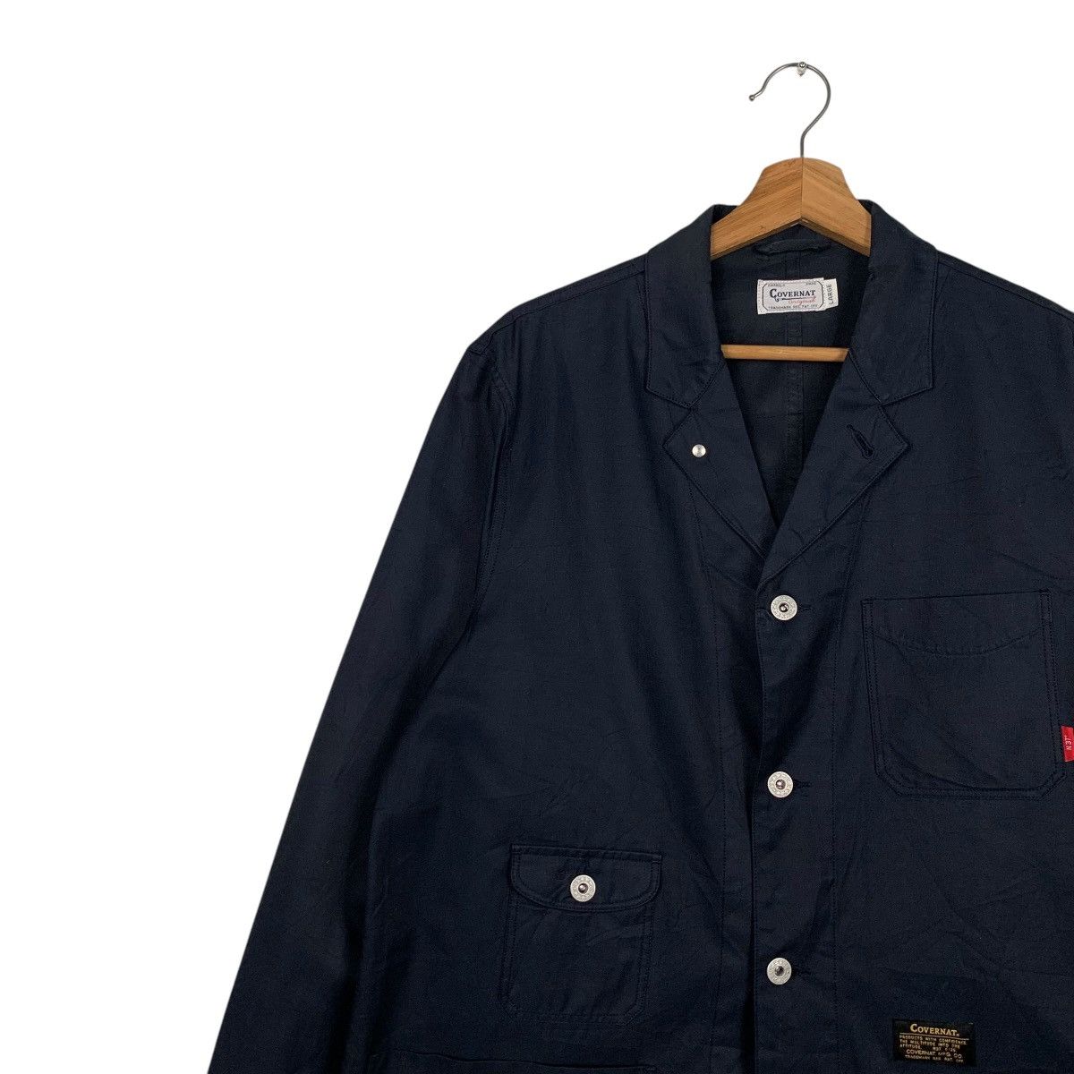 COVERNAT COVERNAT Work Shirt Light Chore Jacket #1883-C82 Size US L / EU 52-54 / 3 - 6 Thumbnail