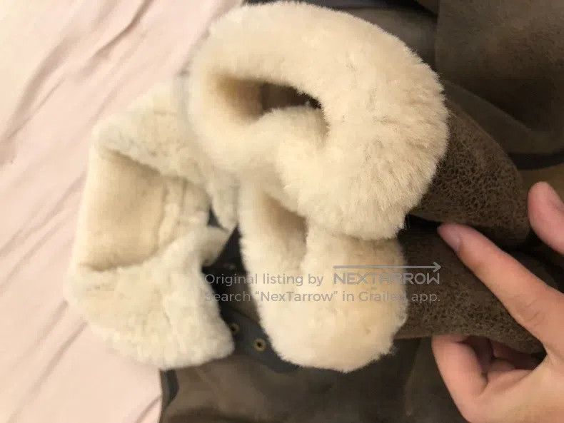 Schott Schott American B3 fur integrated Size XL / US 12-14 / IT 48-50 - 6 Thumbnail