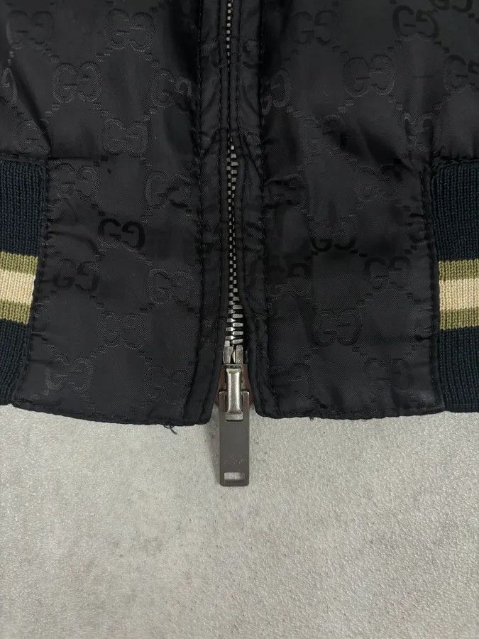 Gucci 2000s Gucci Black Monogrammed Light Windbreaker Jacket Size US M / EU 48-50 / 2 - 8 Thumbnail
