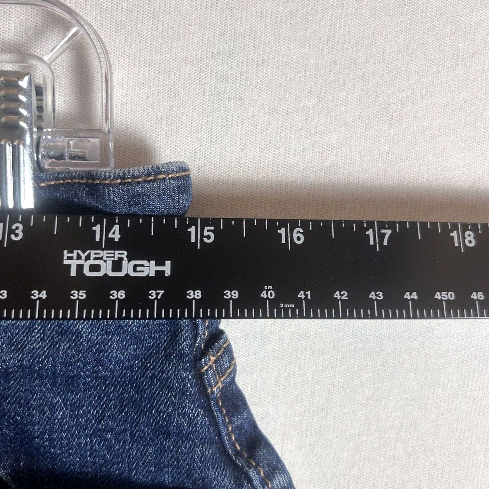 Old Navy Old Navy High Rise Denim Skirt Womens Size 4 A-Line Button Medium Wash Blue Denim Skirt Women Short Adjustable Fit Size 27" / US 4 / IT 40 - 5 Thumbnail
