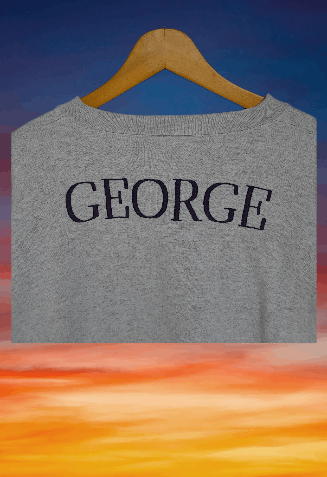 Rap Tees × Vintage Vintage streetwear 90s GEORGE Embroidery logo Sweatshirt Size US XXL / EU 58 / 5 - 4 Thumbnail