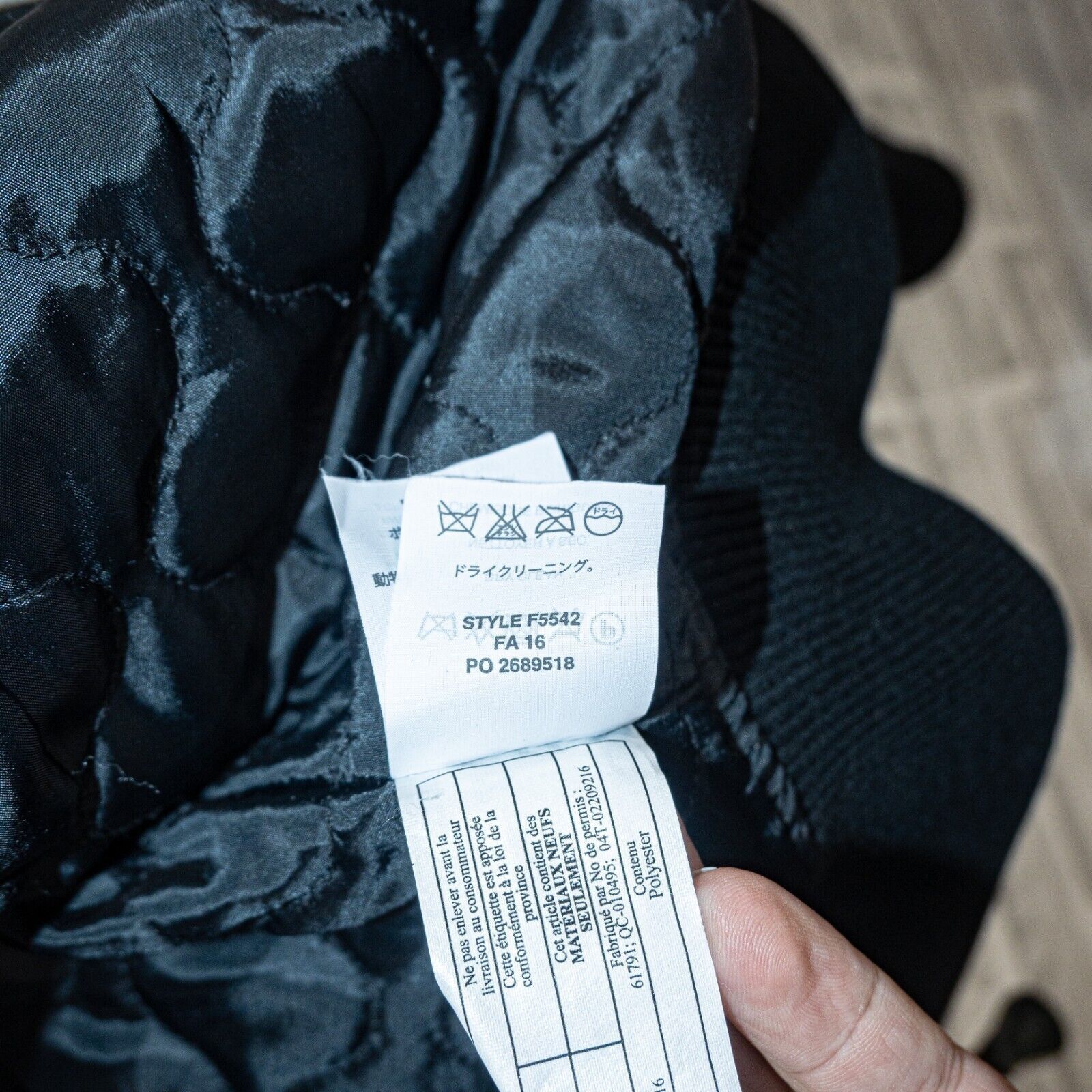 Wallace & Barnes Wallace & Barnes J.crew Men's Wool MA 1 Bomber Jacket Navy Size US S / EU 44-46 / 1 - 10 Thumbnail