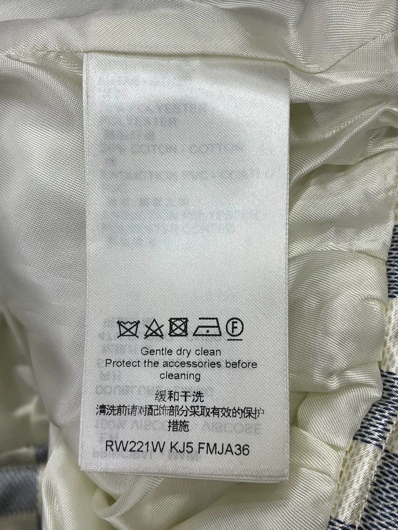 Louis Vuitton Louis Vuitton White Checkerboard Chain Jacket Size XS / US 0-2 / IT 36-38 - 5 Thumbnail