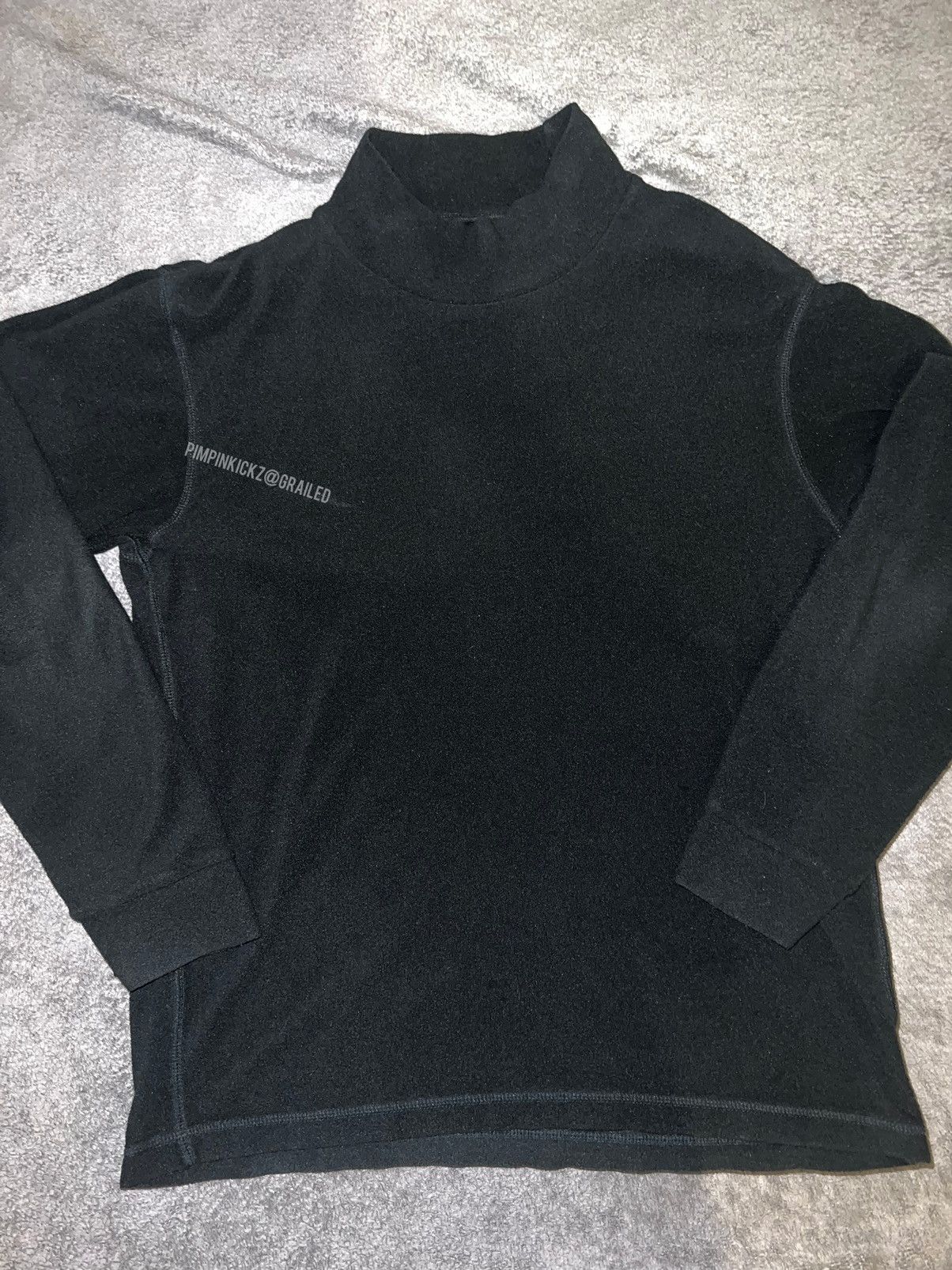 Uniqlo Uniqlo Soft Mockneck Sz Small (Black) Size US S / EU 44-46 / 1 - 2 Thumbnail