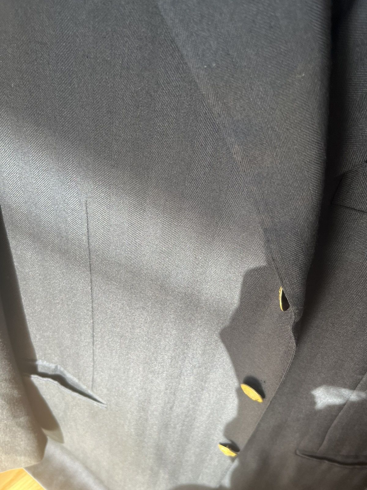 Lanvin Lanvin Cashmere Sportcoat blazer Large/52R gold buttons Size 52R - 5 Thumbnail