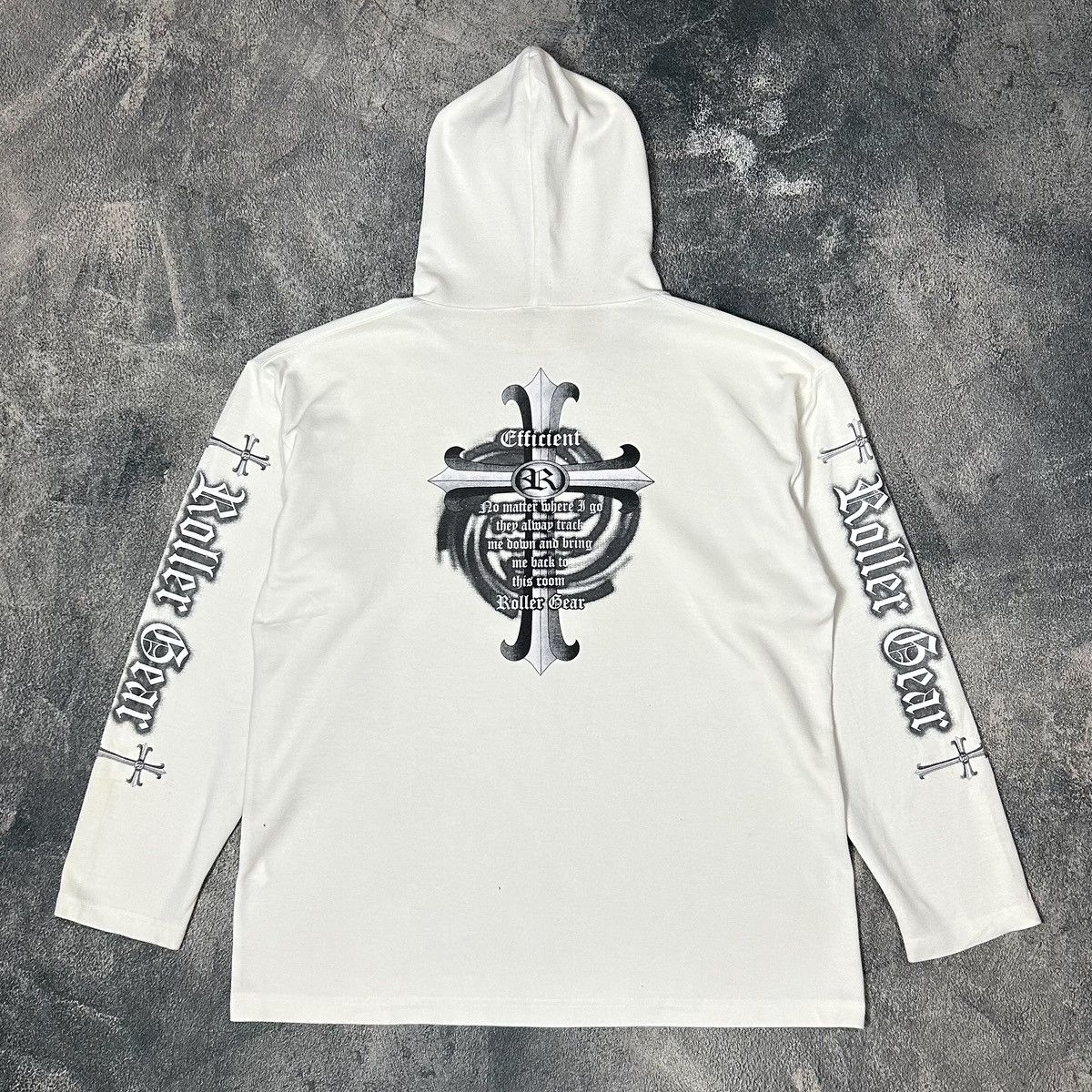 Japanese Brand Y2K Roller Gear hoodie Size US XXL / EU 58 / 5 - 1 Thumbnail