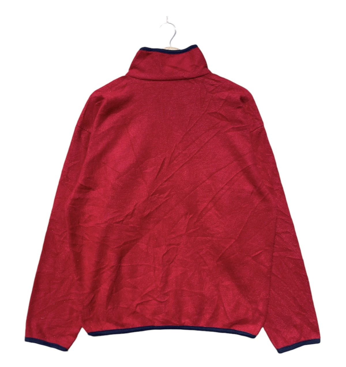 Vintage RARE🔥 Vintage JAKE Fleece Wool Half Zipper Jacket Size US L / EU 52-54 / 3 - 2 Thumbnail
