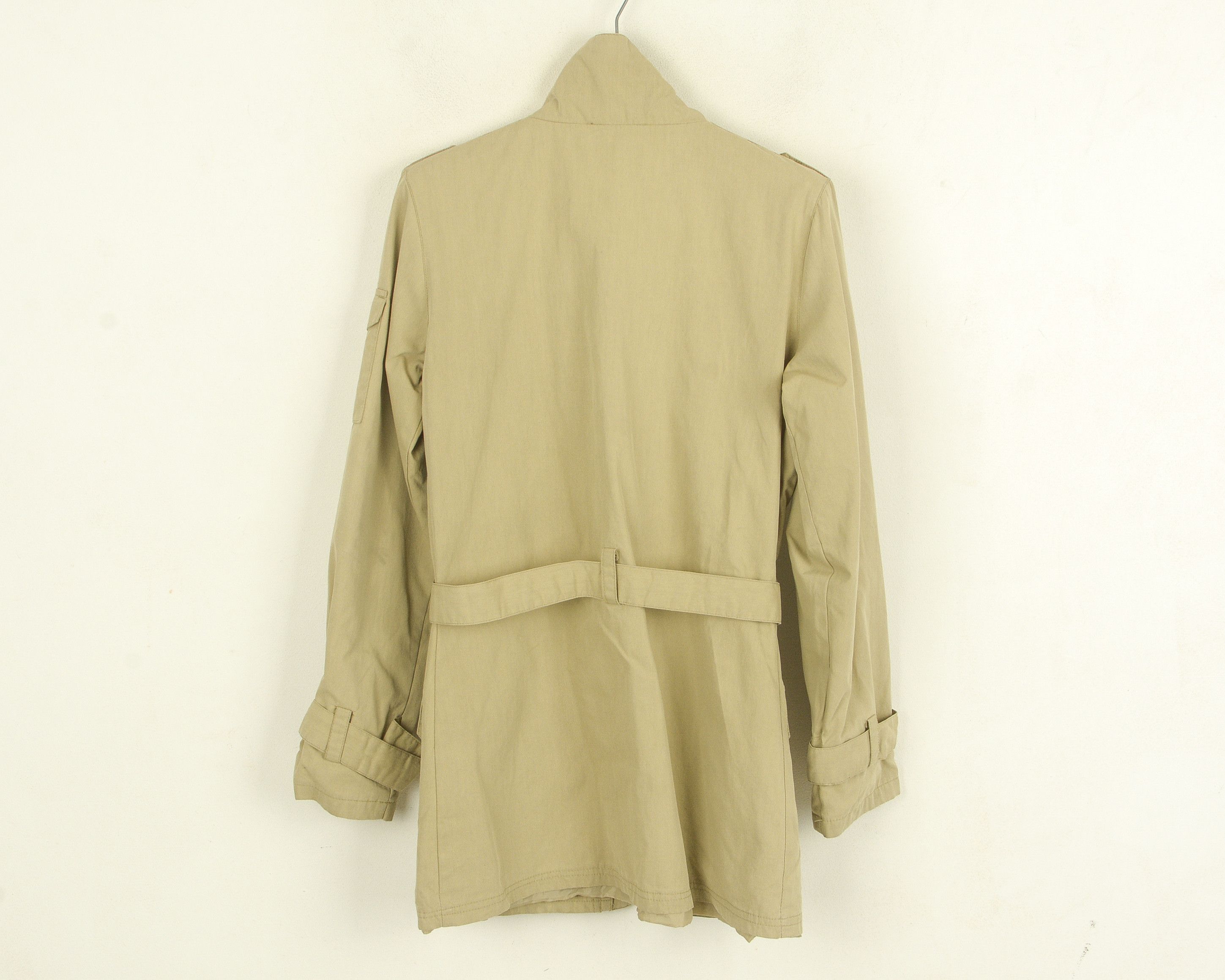 ELVINE TINA S Coat Ladies Jacket Raincot Cotton Trenchcoat Mac Size S / US 4 / IT 40 - 3 Thumbnail
