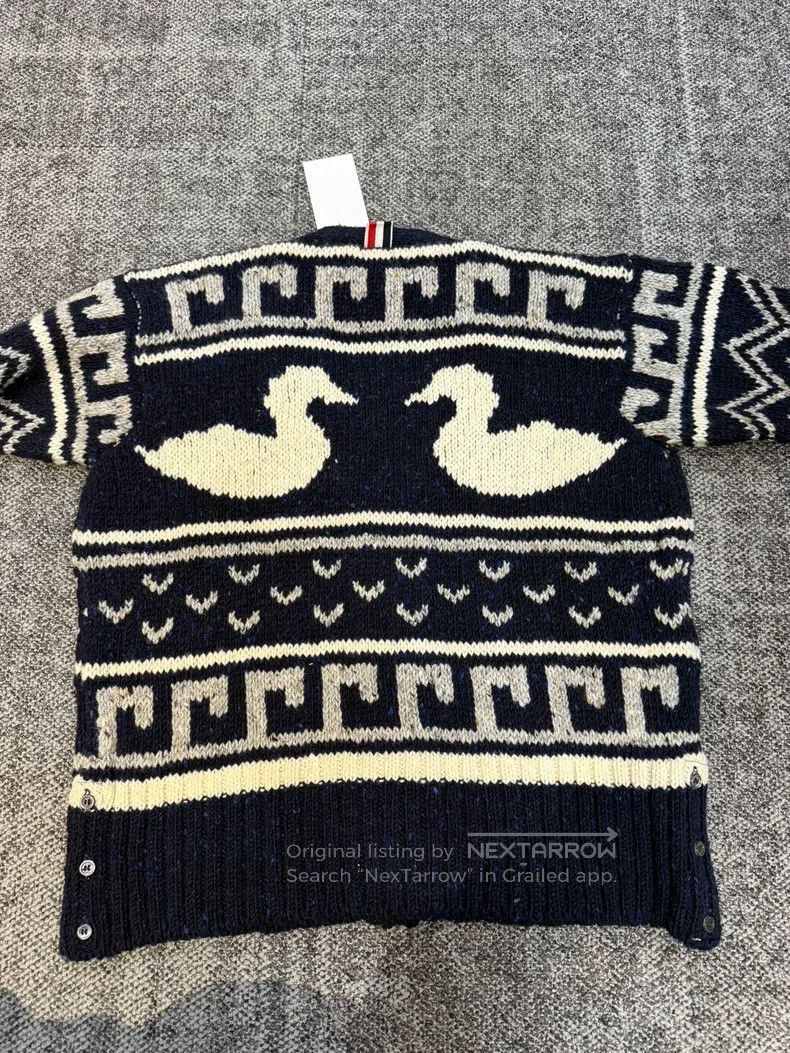Thom Browne Thom Browne Pullover Sweater Size US XL / EU 56 / 4 - 4 Thumbnail