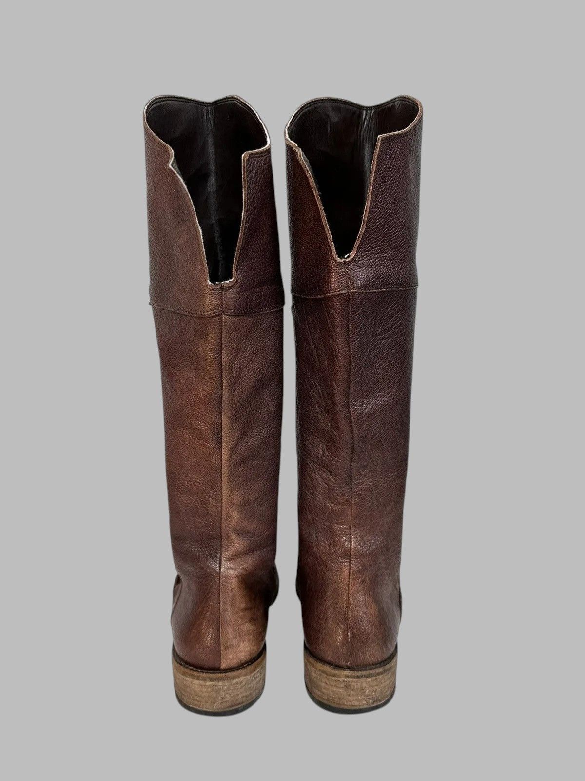 Guidi Rare AS98 Handmade Italian Leather Boots Rick Owens Look Size US 9 / IT 39 - 5 Thumbnail